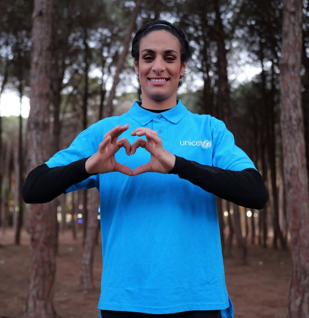 阿爾及利亞女子拳擊選手哈利夫(Imane Khelif)還不斷窗到性別爭議,摘自哈利夫IG
