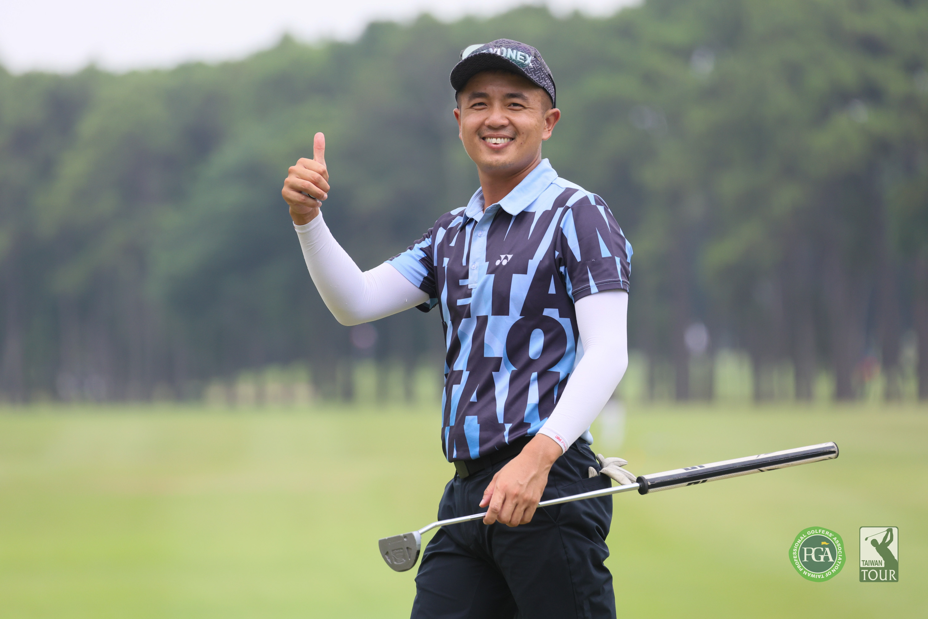 劉又睿以三回合總桿201桿-15暫並列第二。Tpga／林聖凱攝影