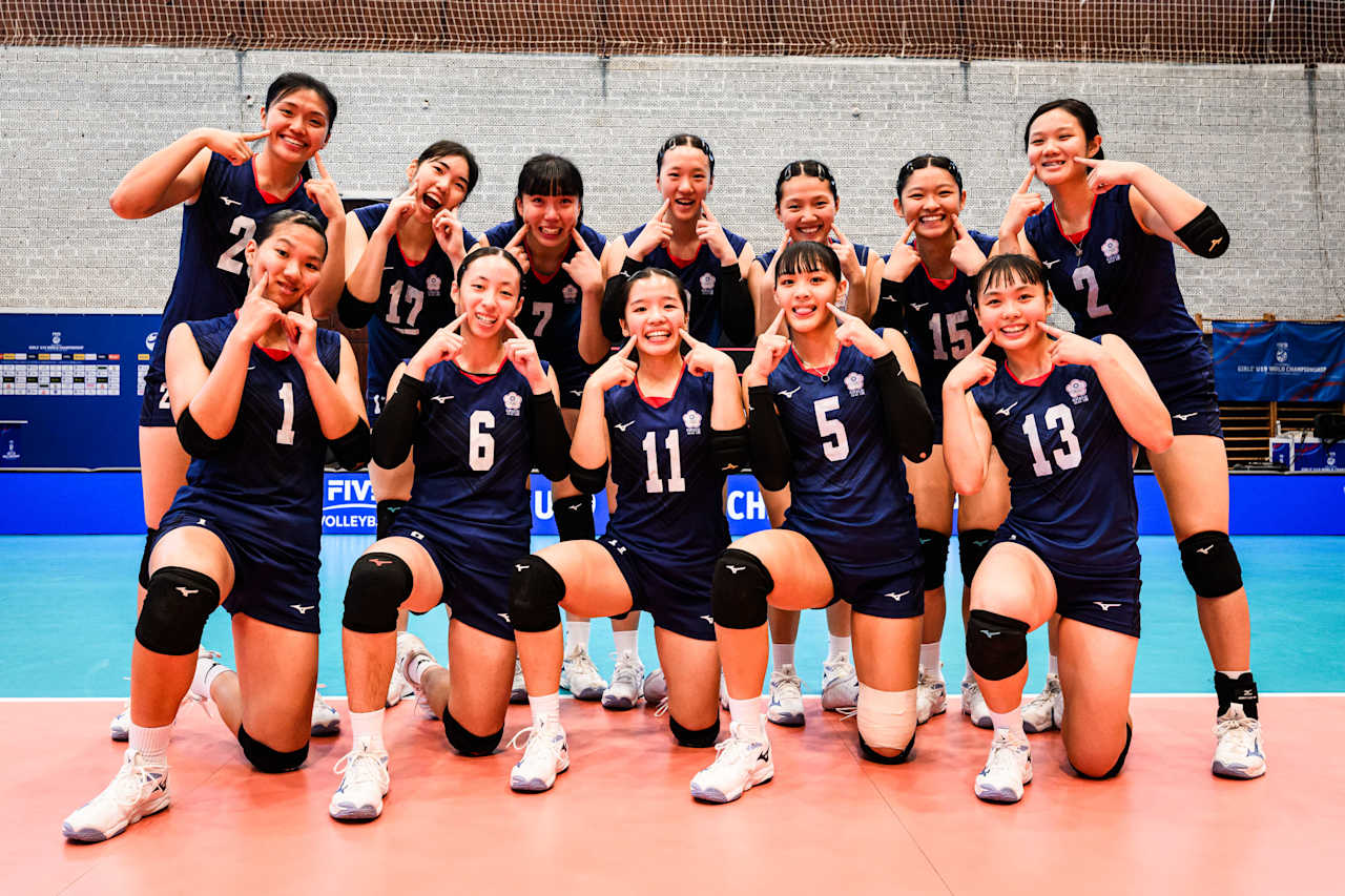 平均身高不到170公分連勝歐美對手 U19世錦賽獲第11名。Fivb提供