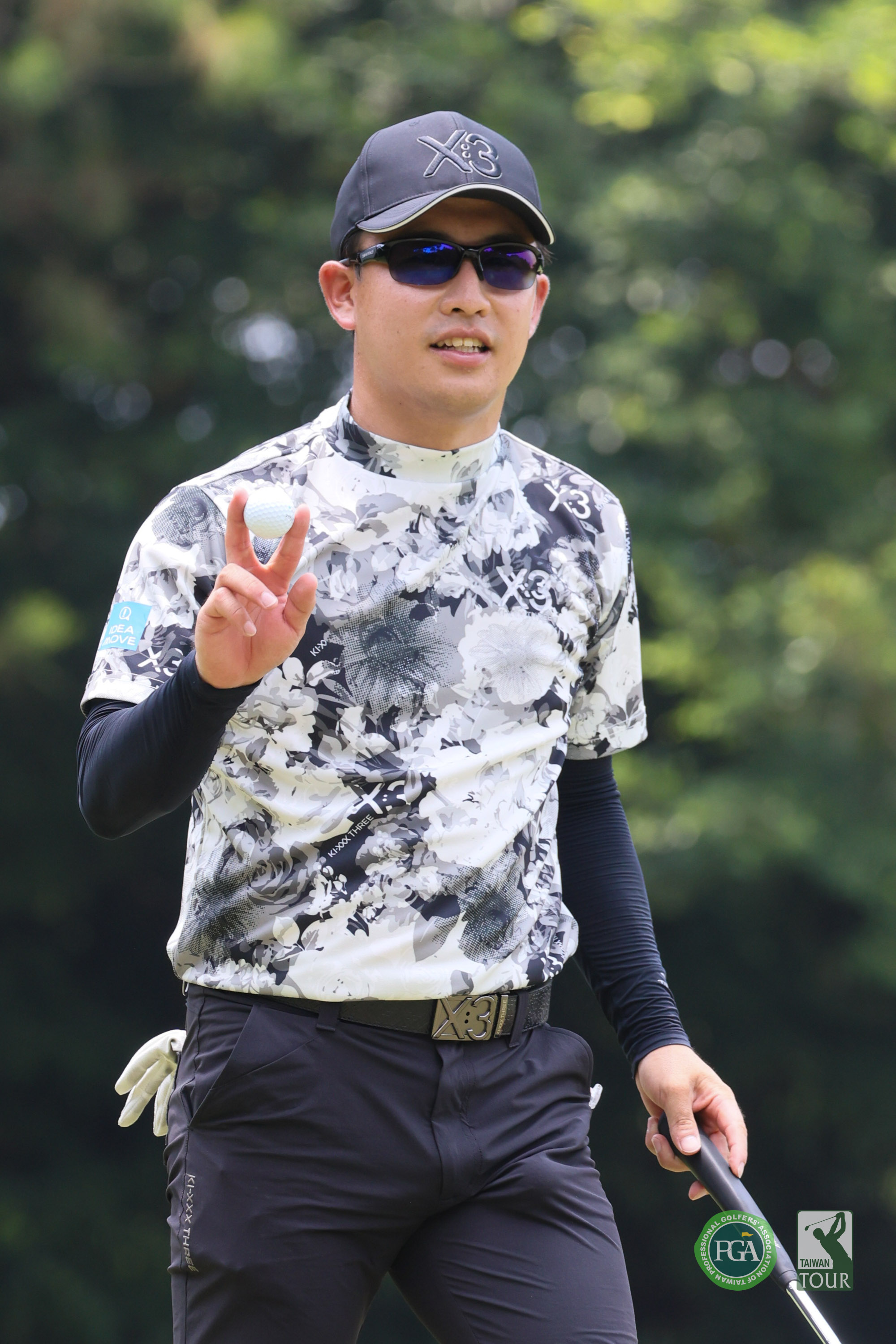 日本選手野呂涼以三回合總桿201桿-15暫並列第二。Tpga／林聖凱攝影 