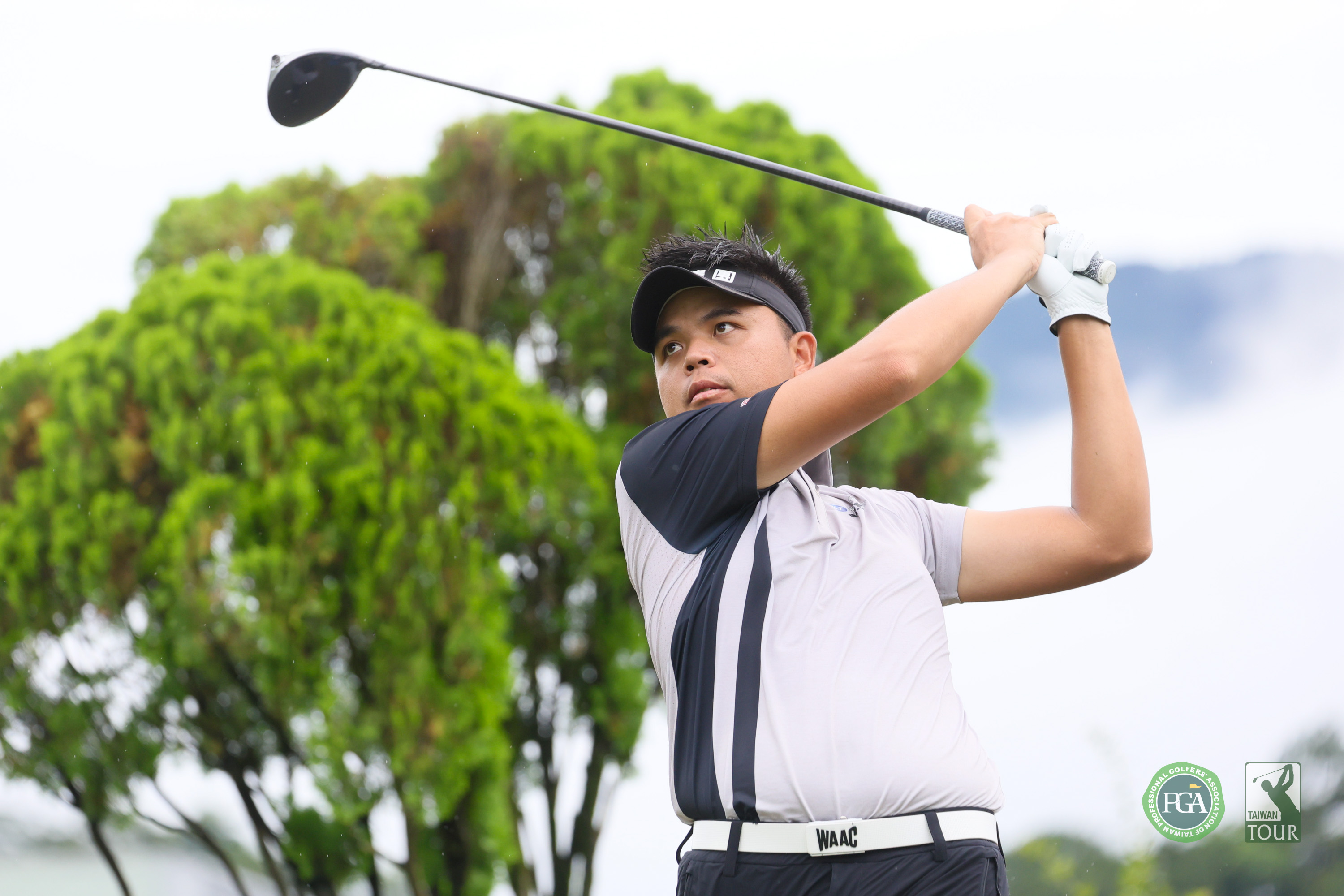 洪健堯以兩回合135桿-9拿下冠軍。Tpga/林聖凱攝影