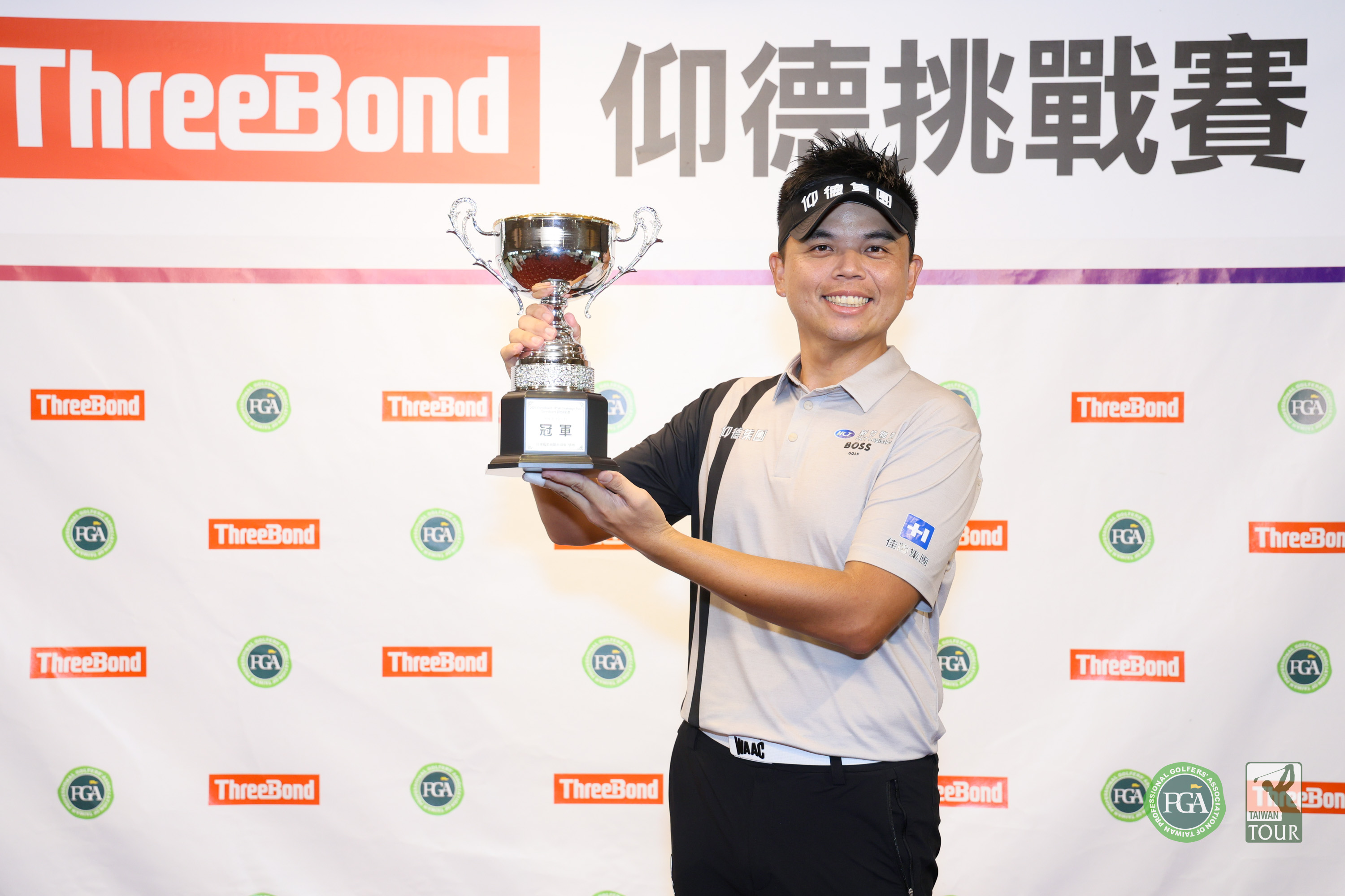 洪健堯拿下仰德挑戰賽冠軍。Tpga／林聖凱攝影