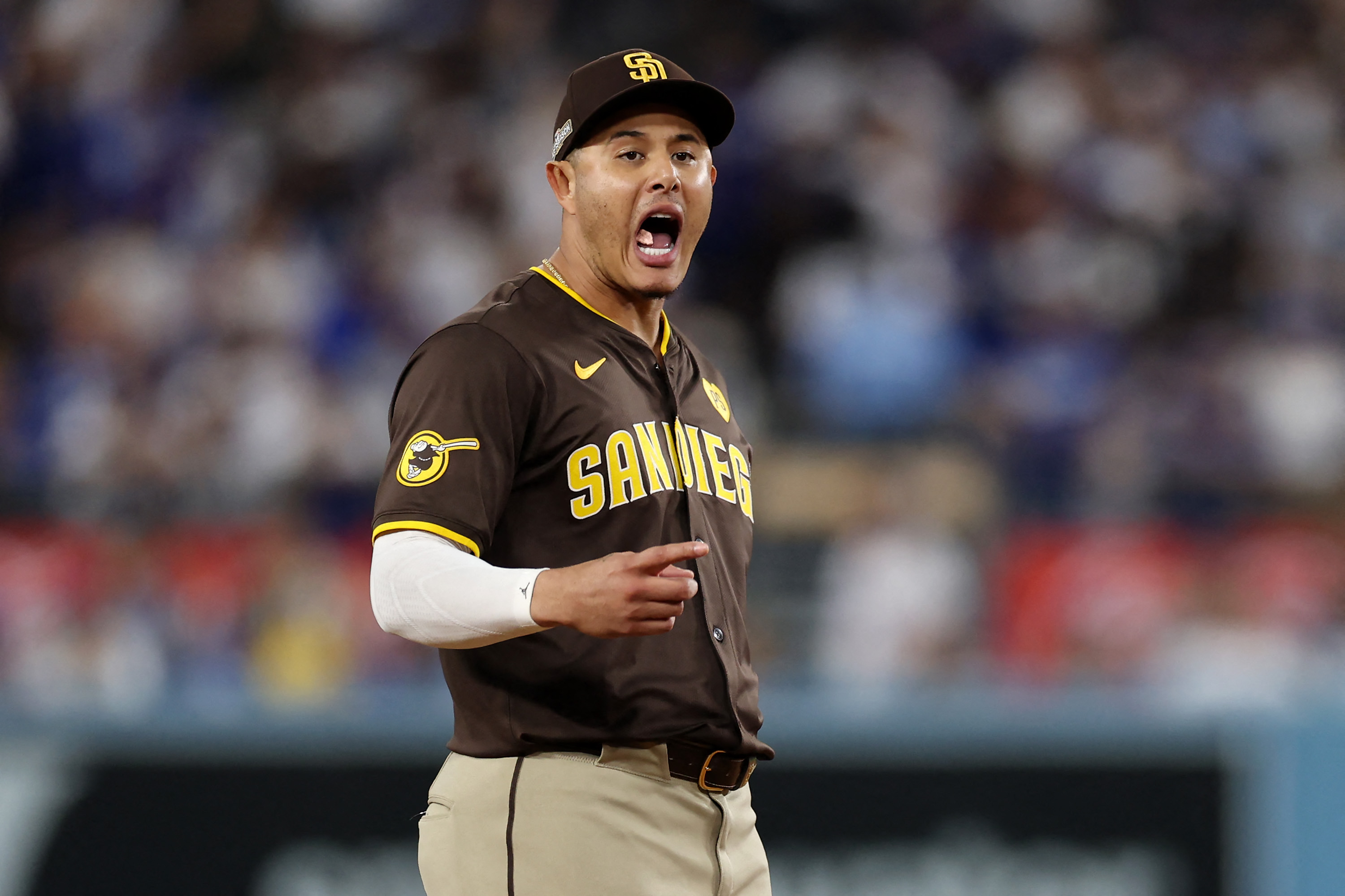 大聯盟明星賽票選進入到第二階段,國聯先發三壘手將從聖地牙哥教士馬查多(Manny Machado,見圖)與洛杉磯道奇曼西(Max Muncy)中挑選一人。法新社