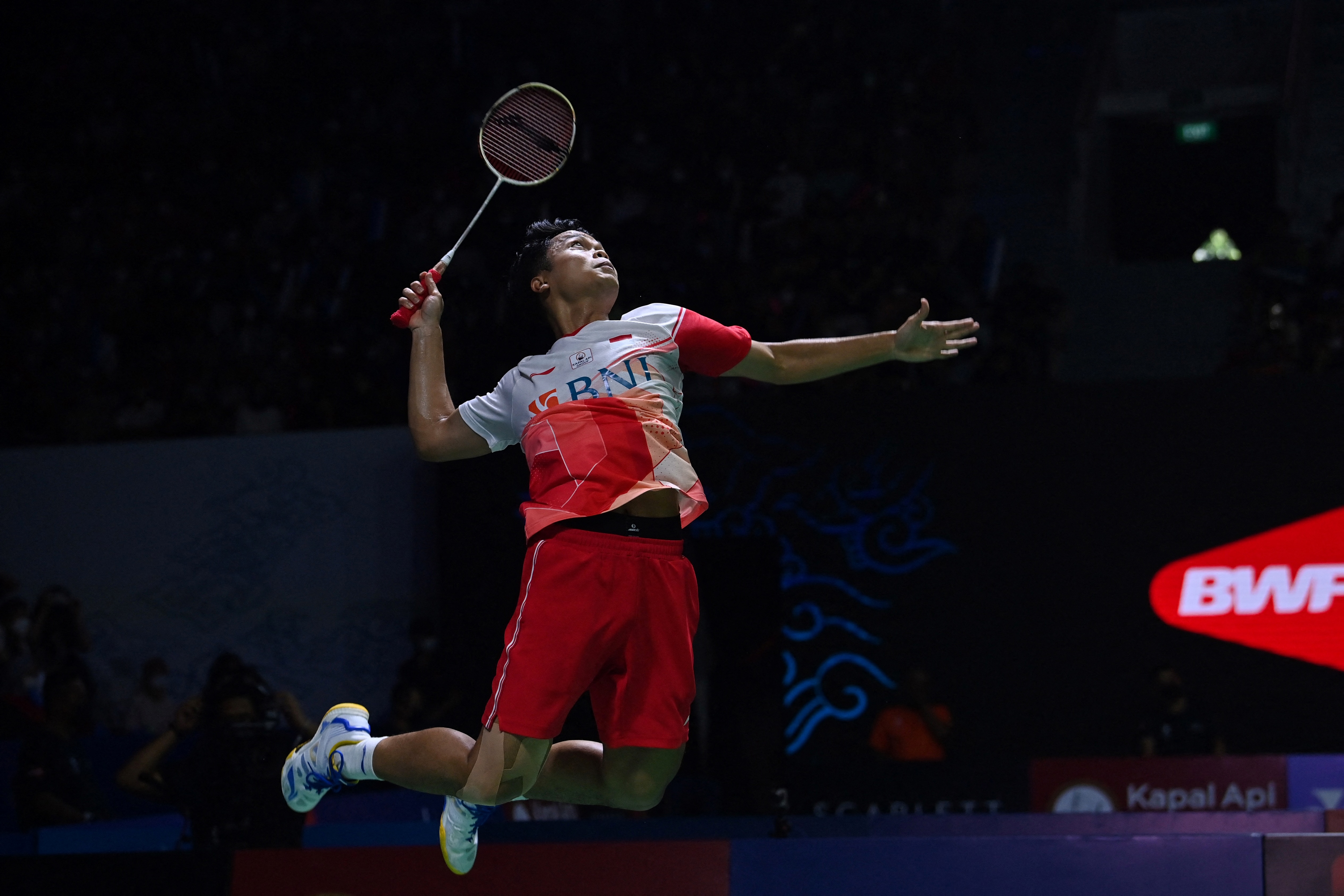印尼東京奧運銅牌得主金廷（Anthony Ginting）準備在世錦賽重新出發。法新社