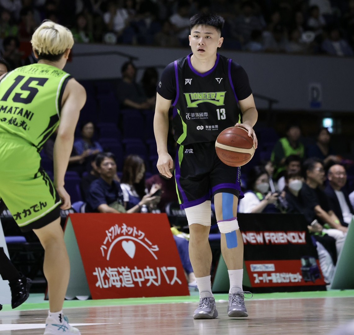 攻城獅狀元郎劉丞勳初登板拿下7分1籃板2助攻。大會提供