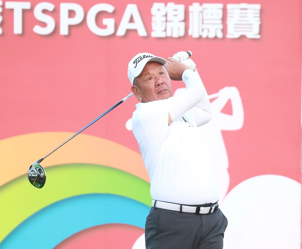 第二回合長春組汪德昌69桿兩天以-4暫並列第三。鍾豐榮攝影