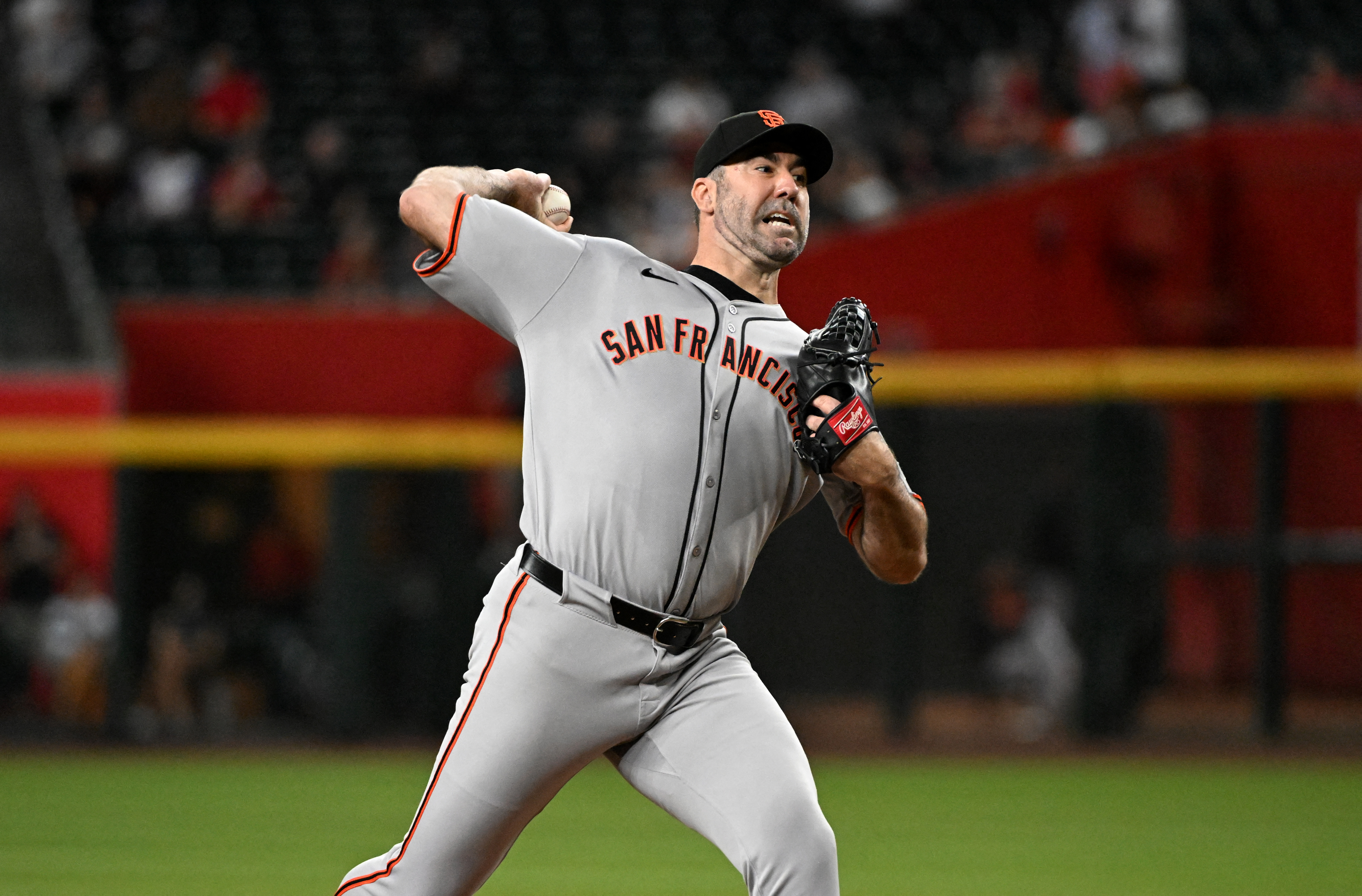 舊金山巨人先發投手韋蘭德（Justin Verlander）近5場先發防禦率低到只有0.87。法新社