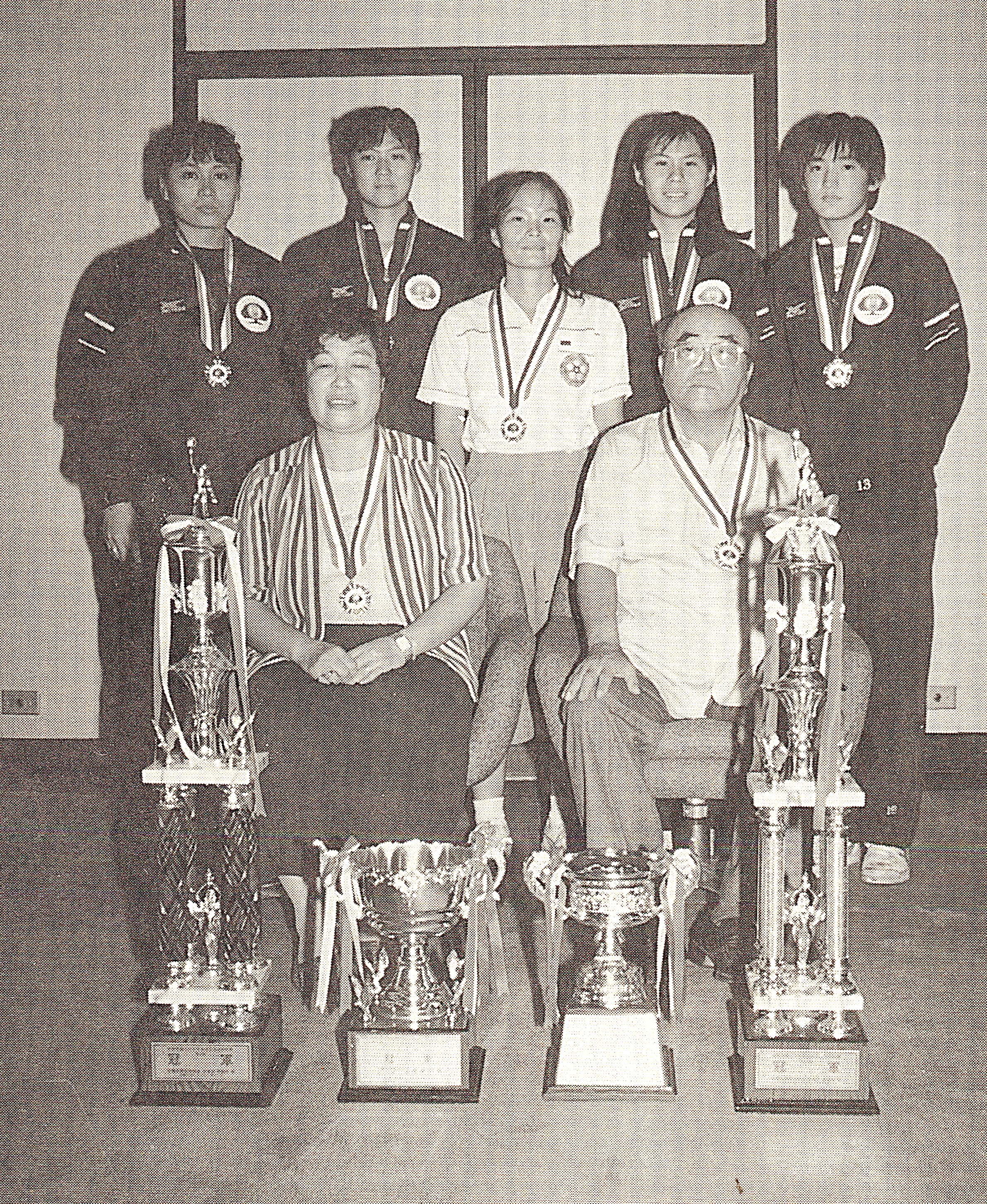 國泰人壽女籃的豐收。籃球名人堂提供