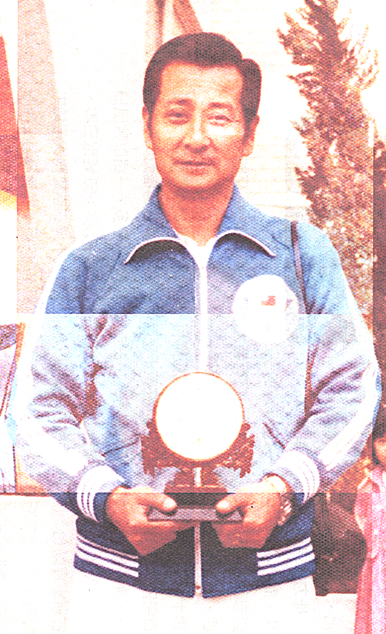 惠懷慶1972年成立台北市籃球委員會。籃球名人堂提供