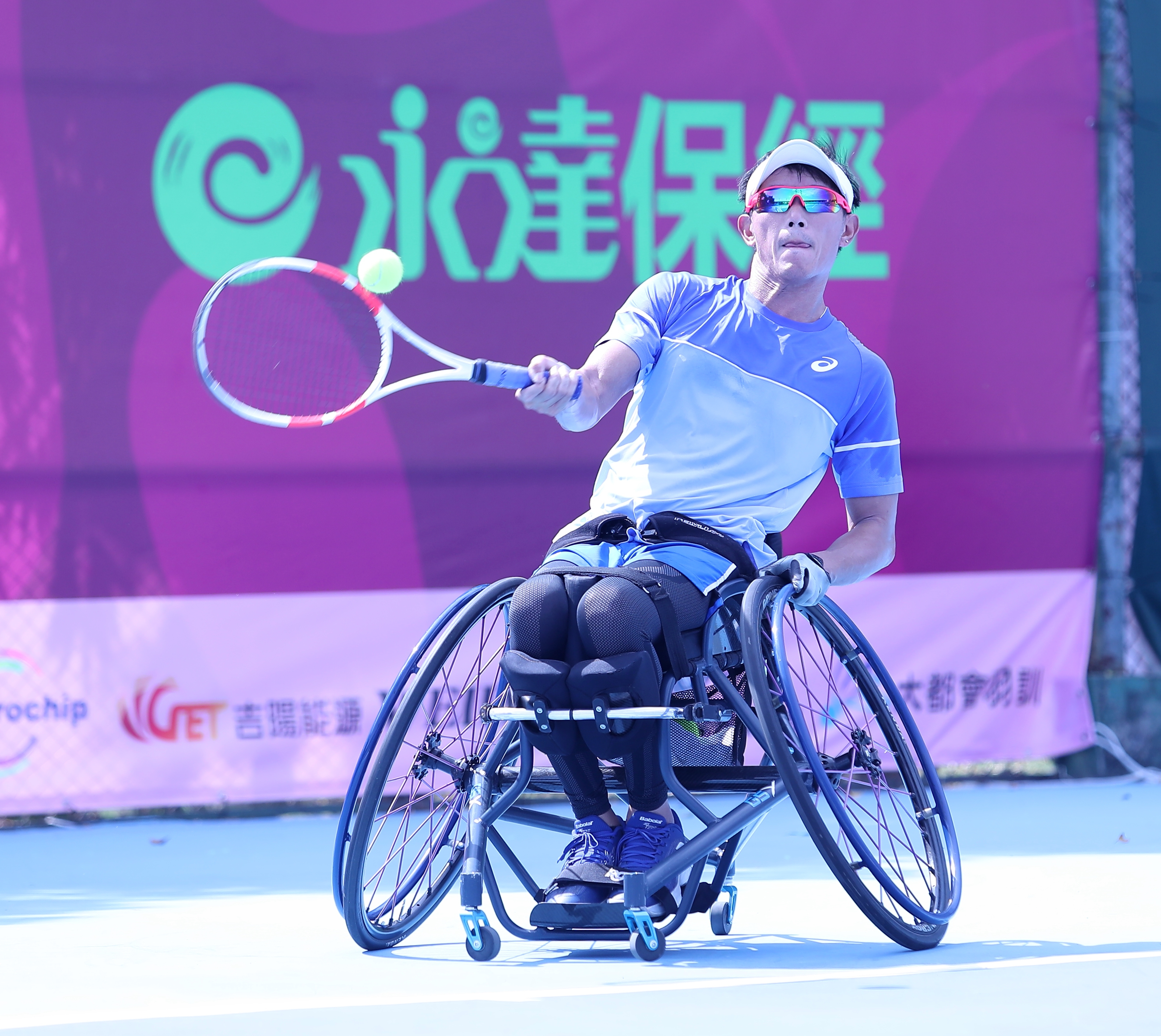 2025永達盃男單Second組第4種子唐兆漢首戰飲恨。南野子國際整合行銷股份有限公司提供