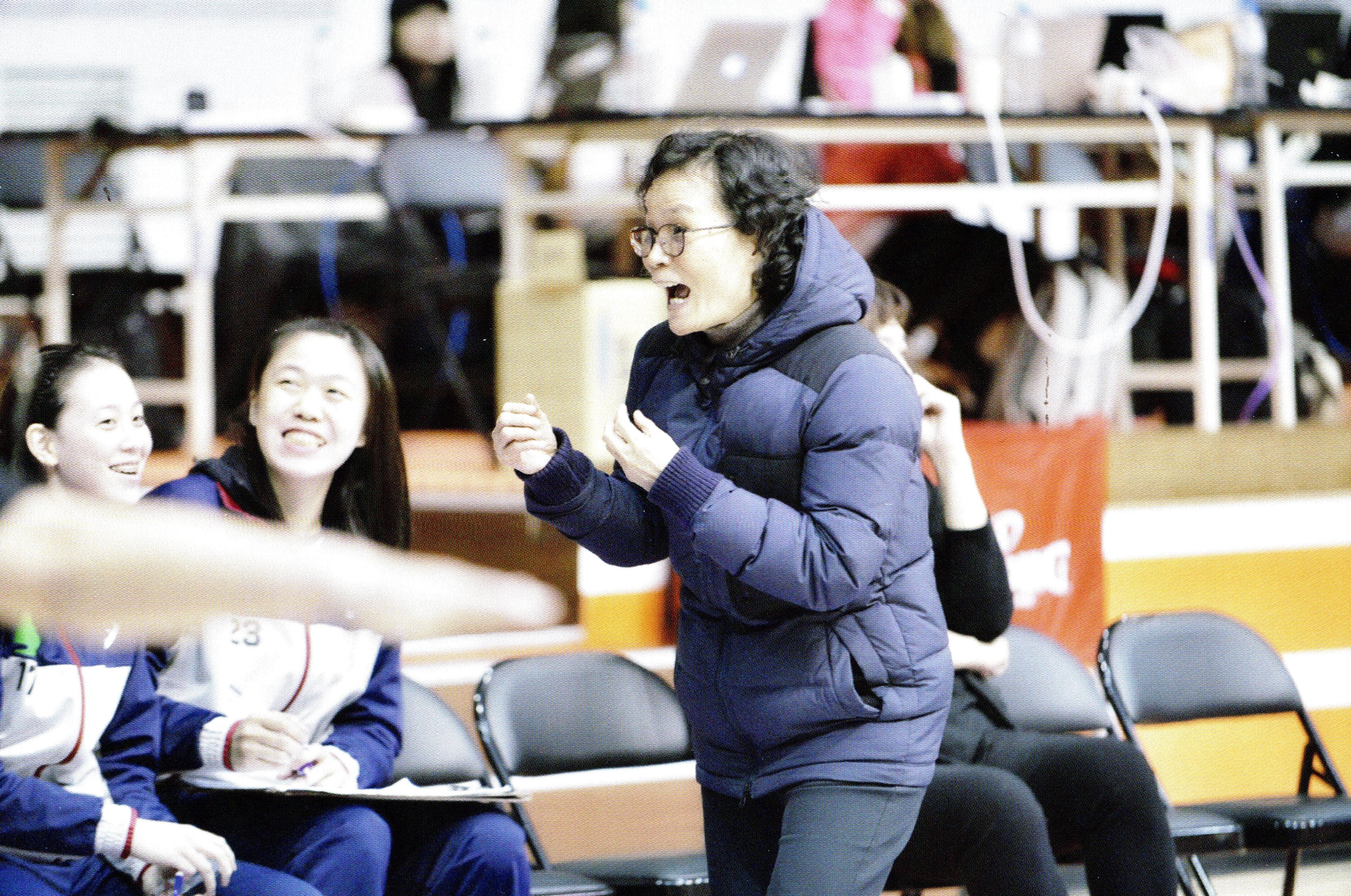 「⼩洪老師」以國泰為班底代表新北市寫下30連霸空前紀錄。籃球名人堂提供