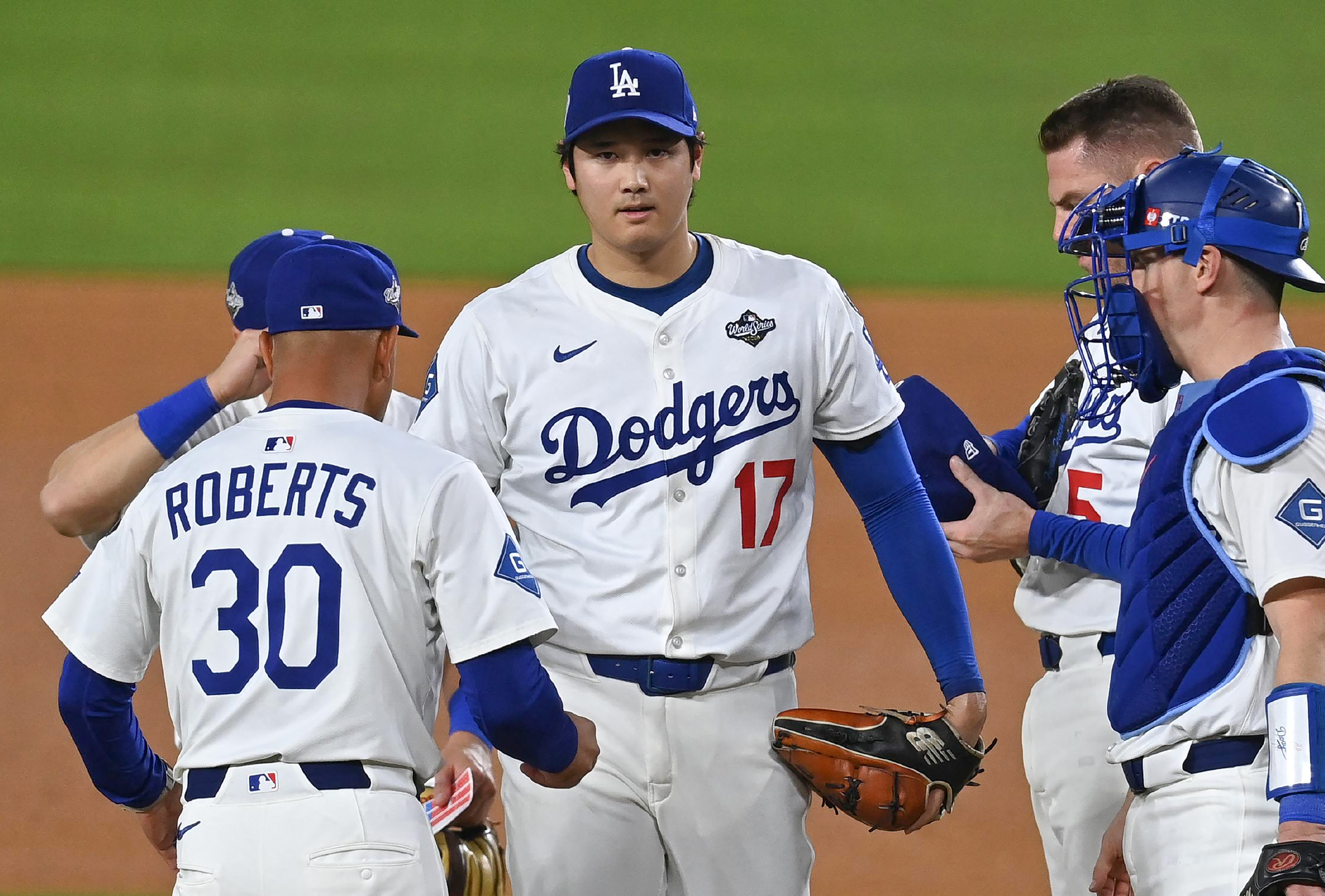 大谷翔平在第四站投都不理想。法新社