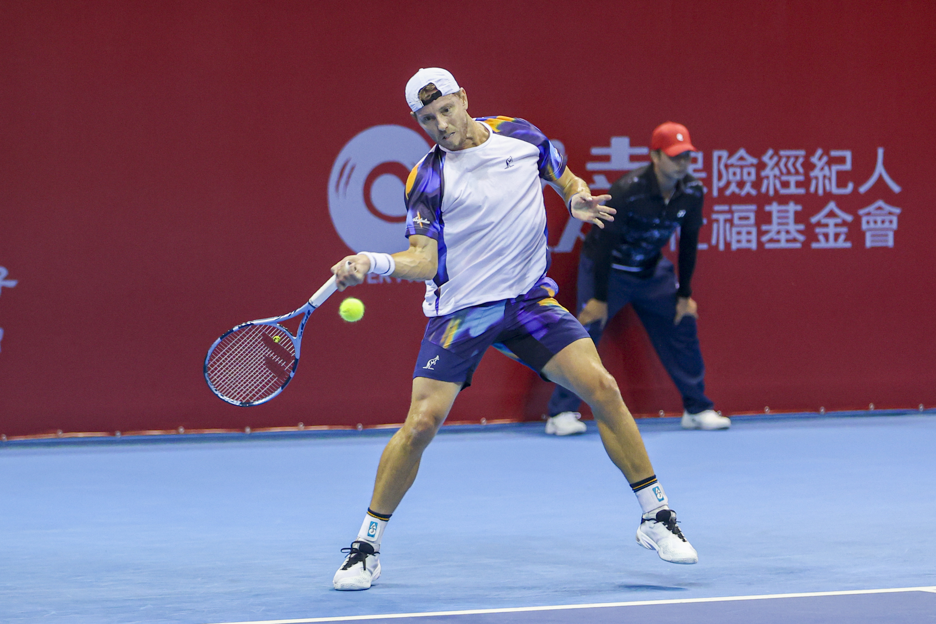 澳洲頭號種子James Duckworth遺憾屈居亞軍。海碩運動整合行銷提供