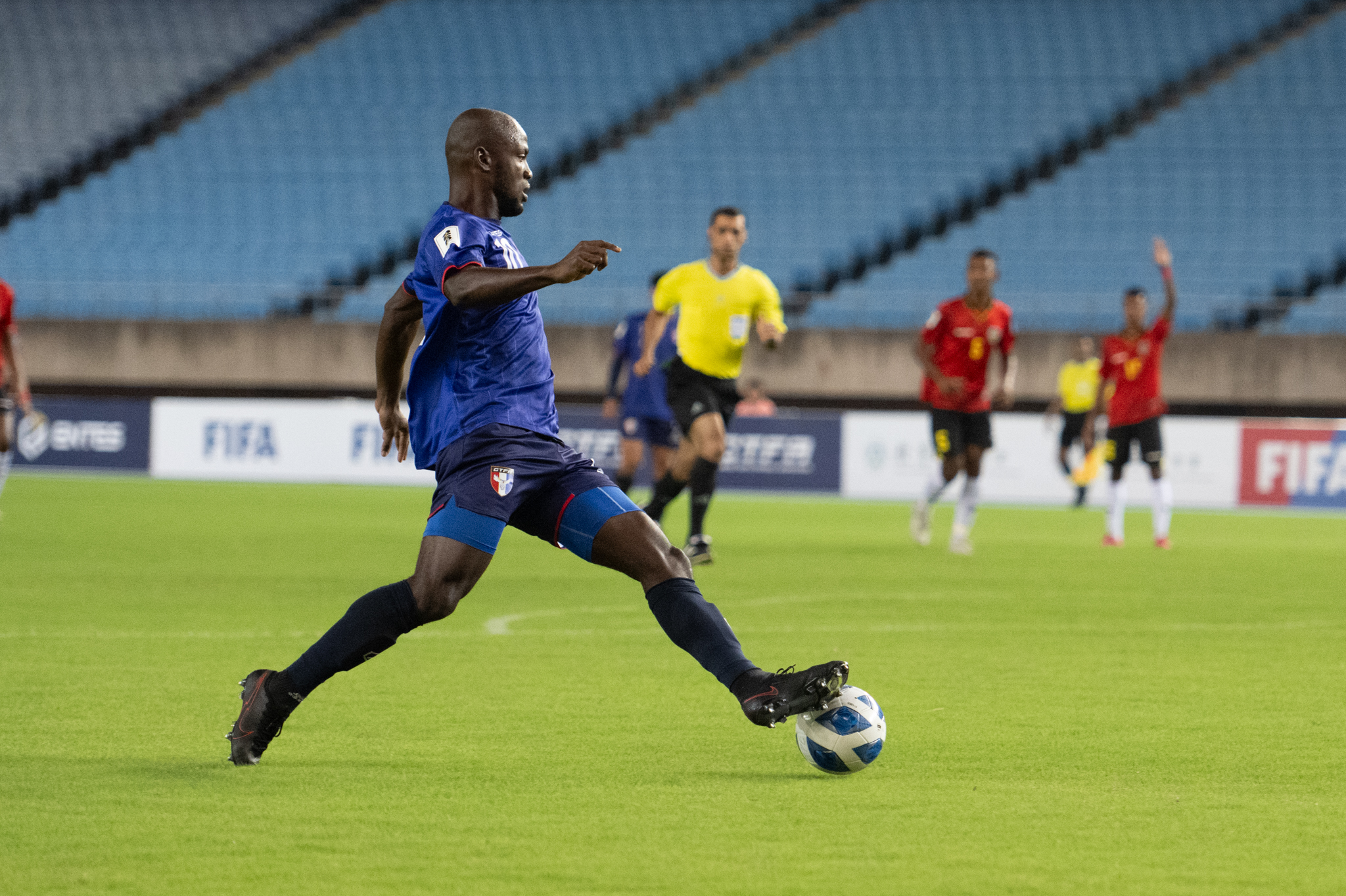 安以恩上半場一度追平比數。資料照片