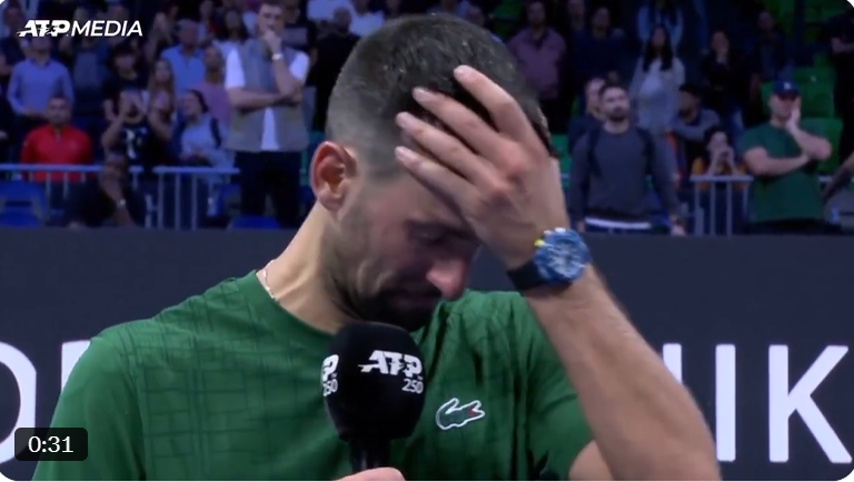 喬帥憶起啟蒙教練爆哭。摘自推特