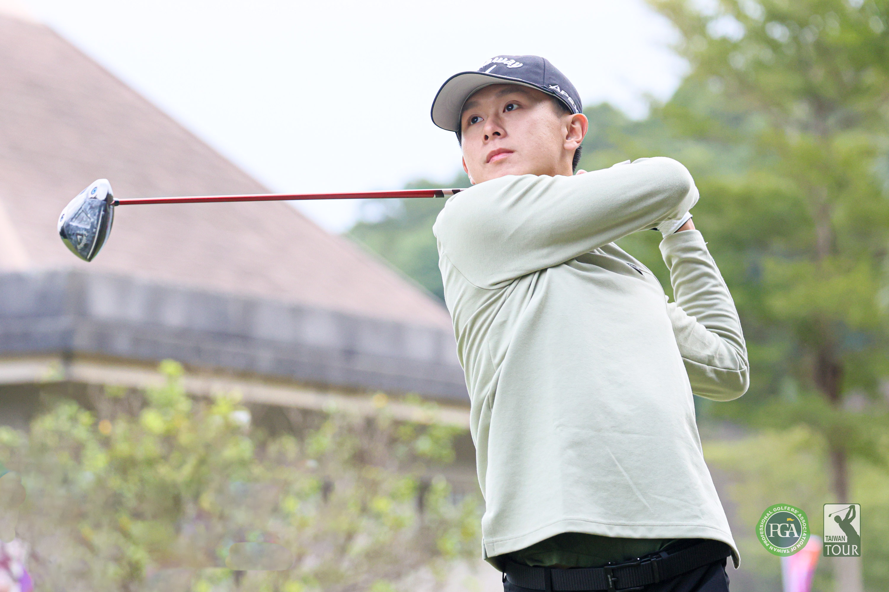 楊孝哲以兩回合142桿-2拿下生涯首座冠軍。Tpga／林聖凱攝影