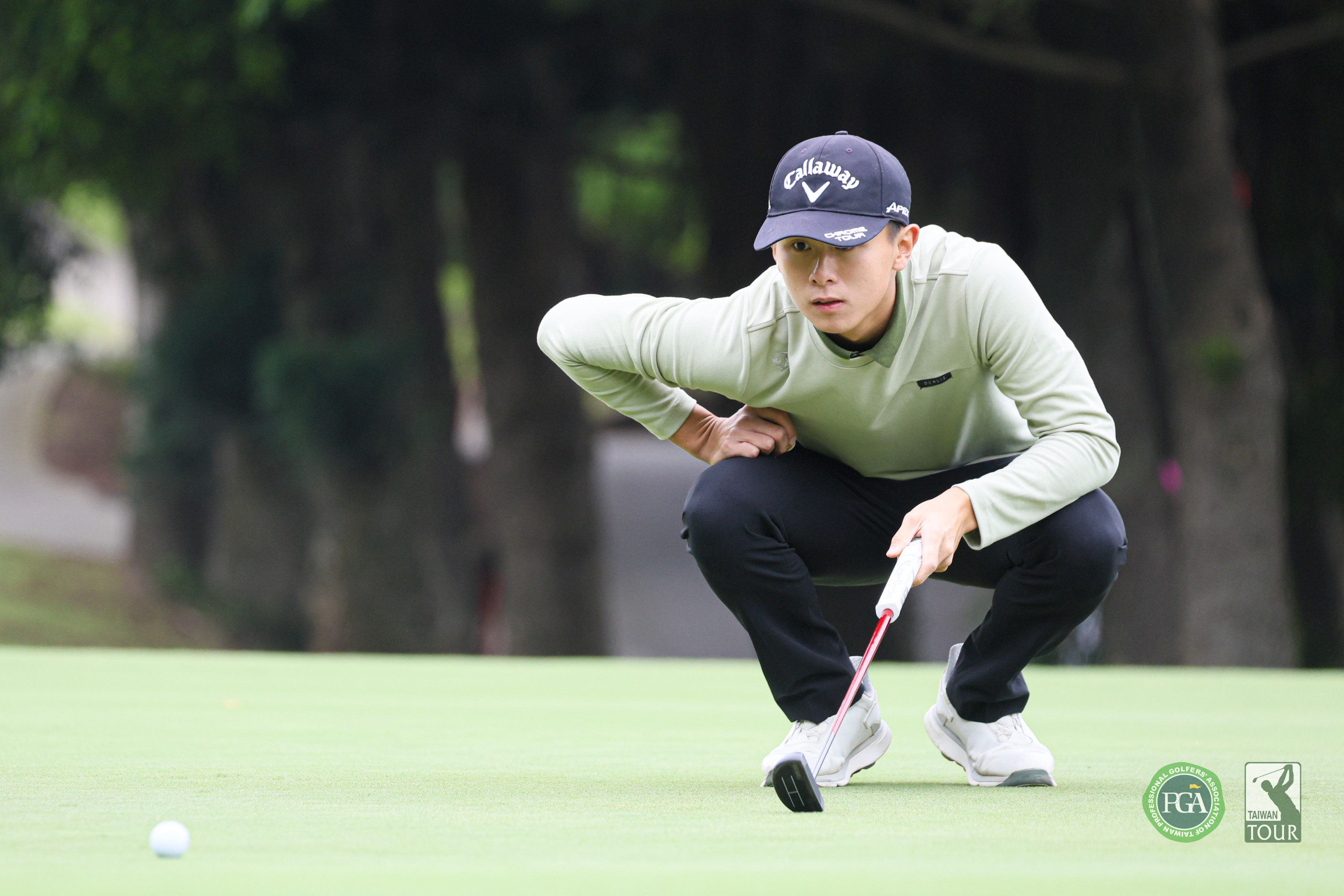 楊孝哲以兩回合142桿-2拿下生涯首座冠軍。Tpga／林聖凱攝影