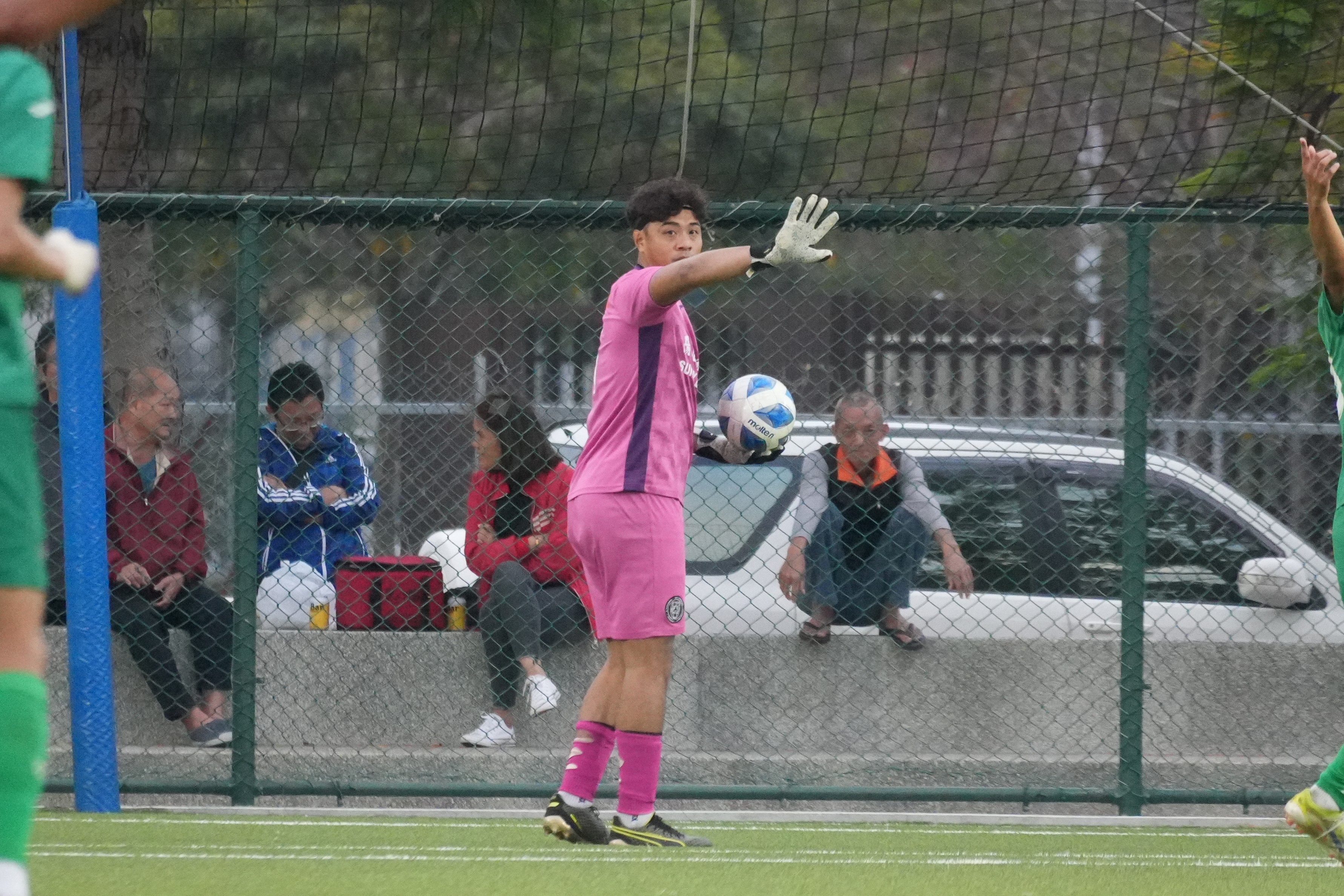 門將段昍日前迎來國家隊首次先發。陽信北競提供