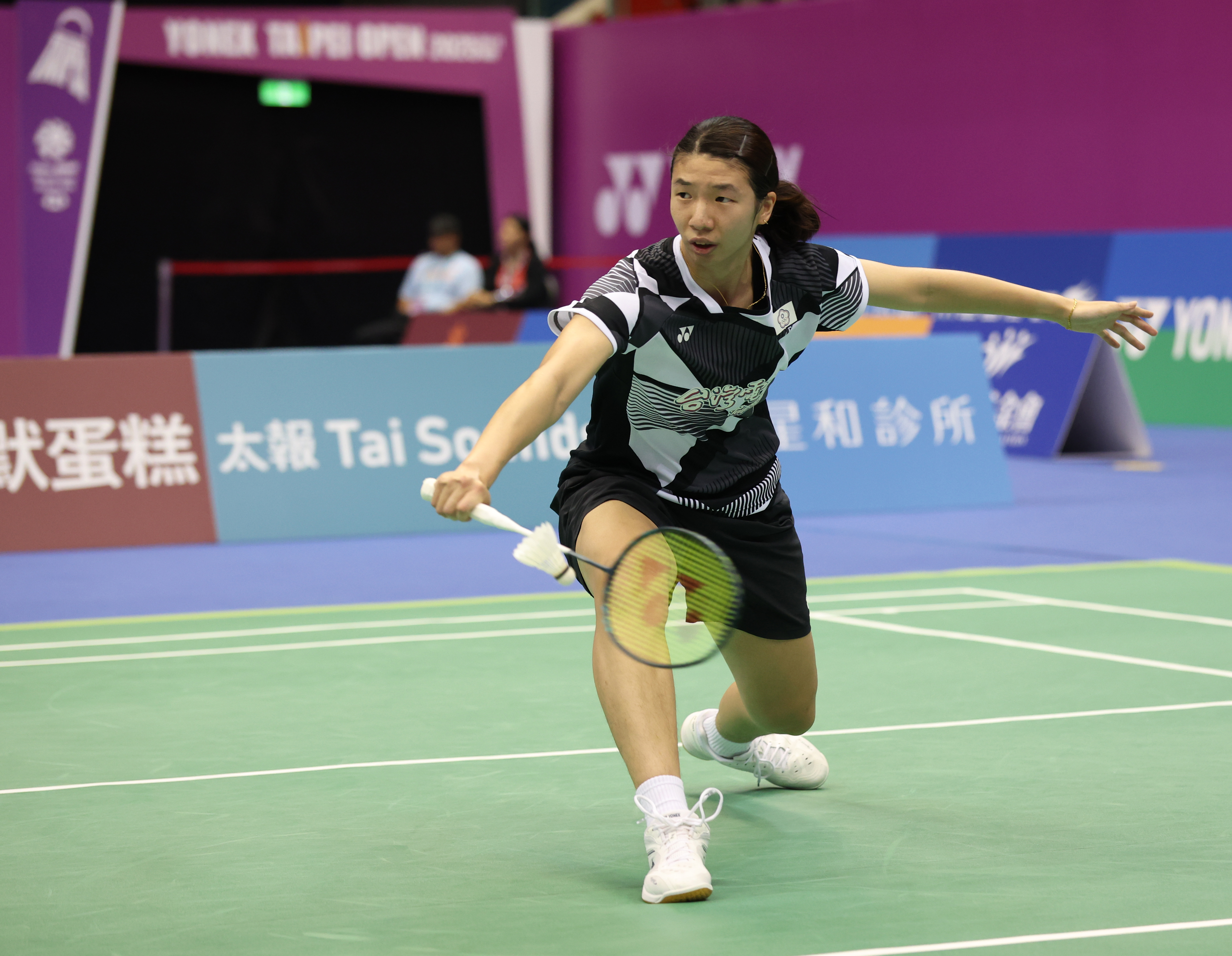 陳肅諭挺進女單8強。資料照片