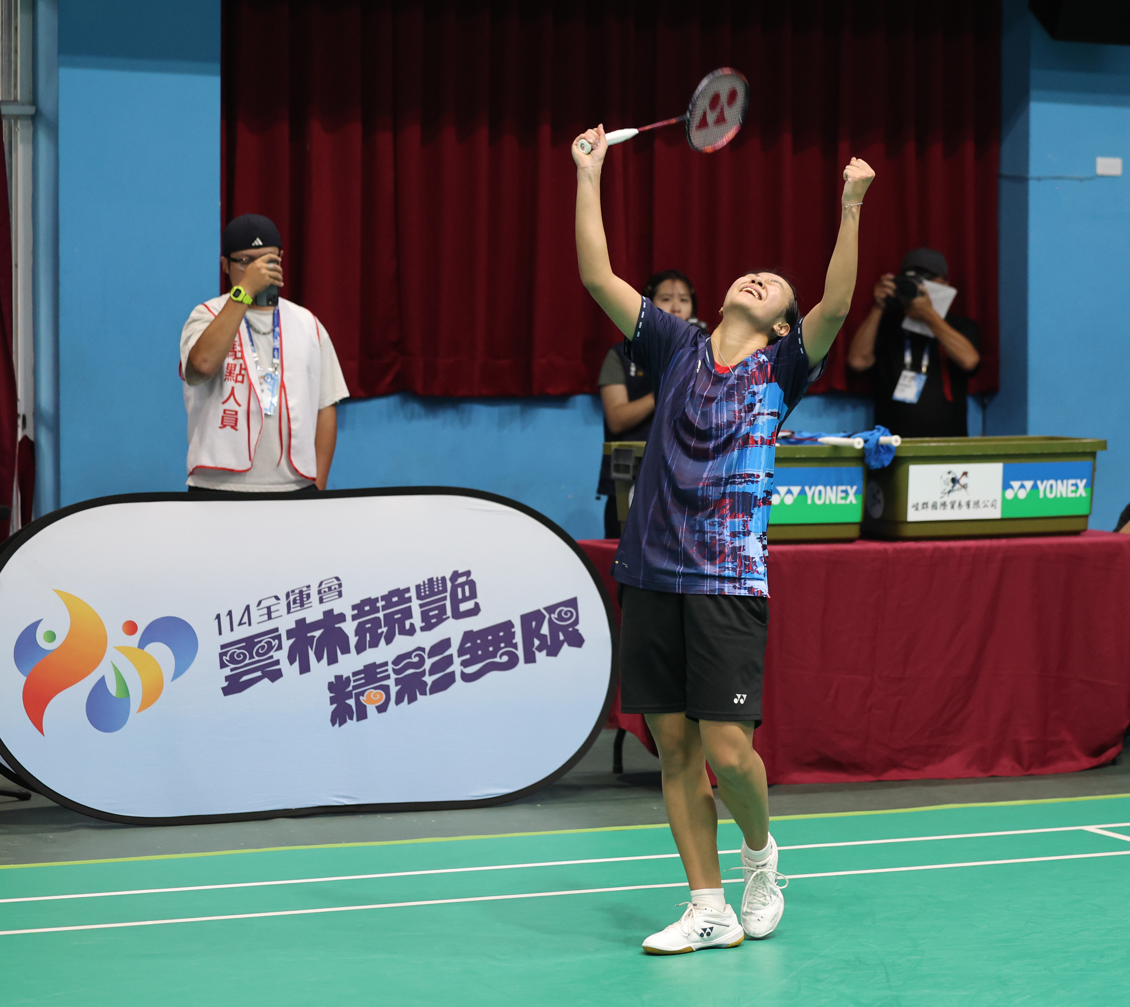 邱品蒨在全運摘金後又闖進超級300決賽。資料照片