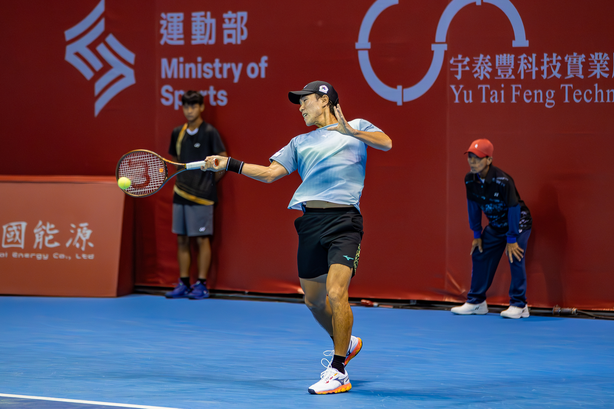 世界第569的日本球員今村昌倫韌性十足。海碩整合行銷提供