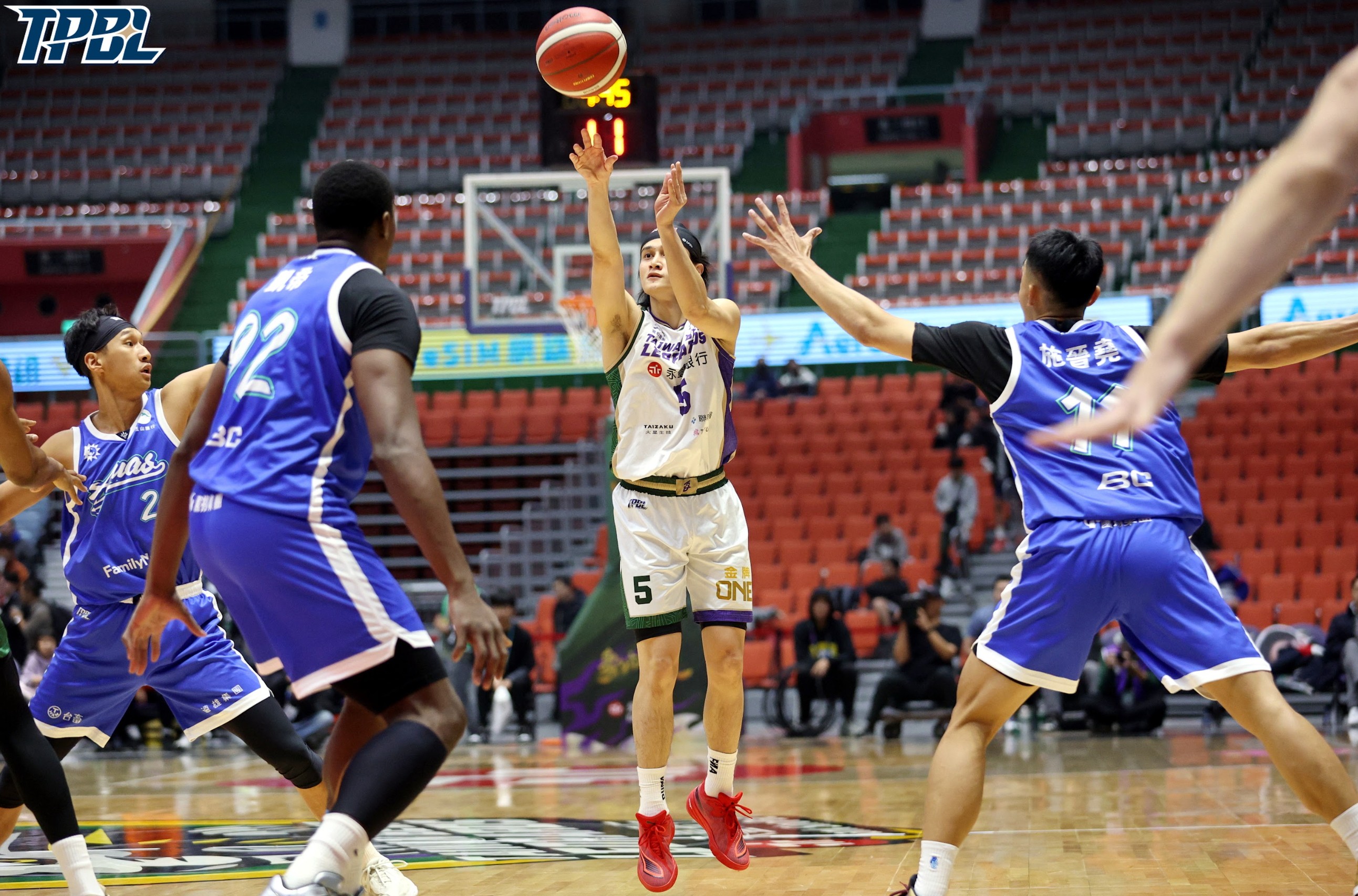 雲豹僅高錦瑋19分7助攻維持水準。TPBL提供