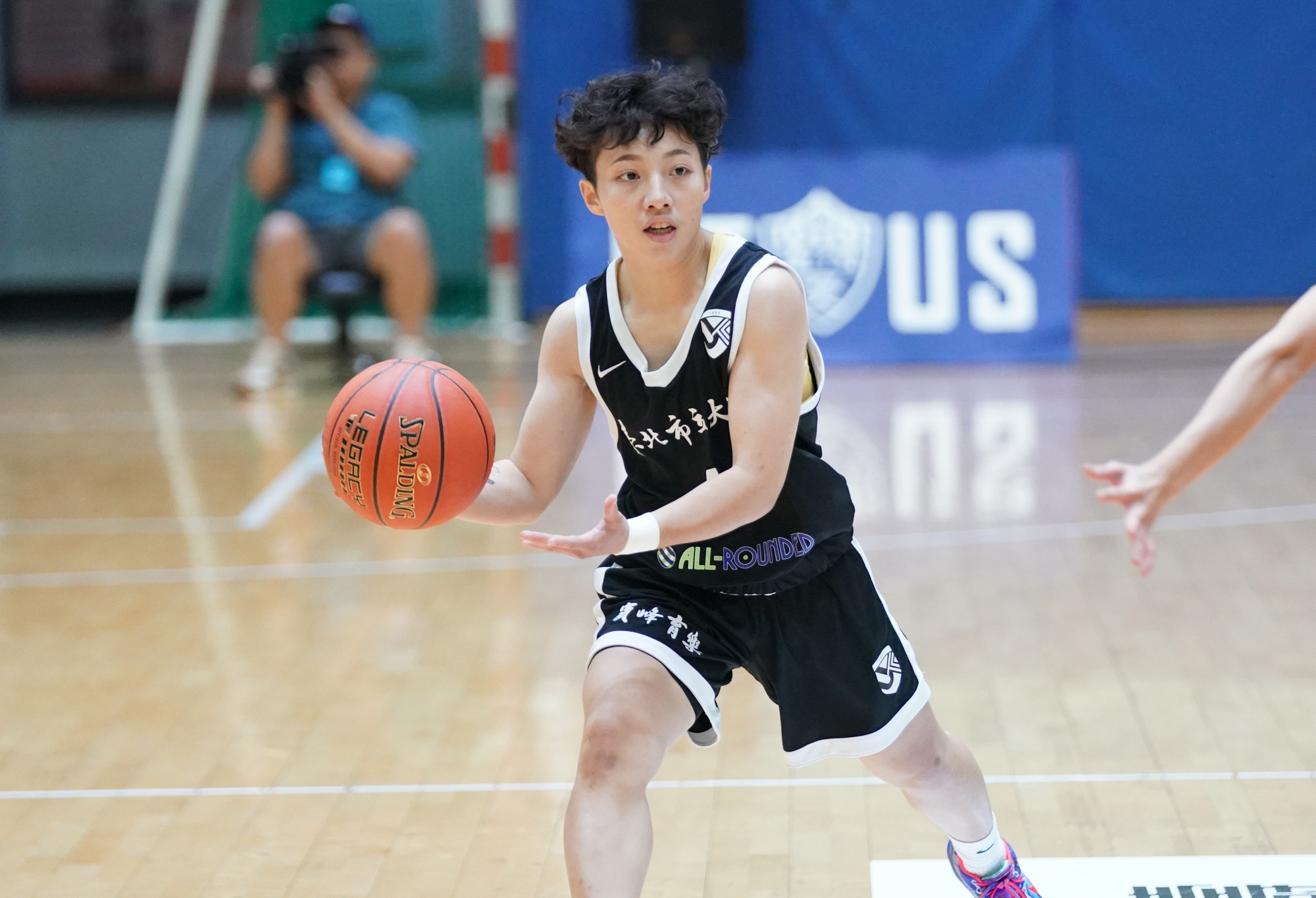 北市大學尹湘雲9分5助攻。大專體總提供