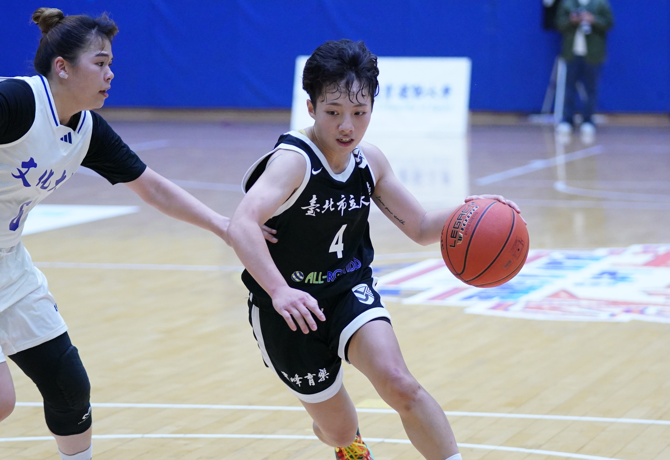 北市大學尹湘雲拿下21分8籃板另傳出4次助攻。大專體總提供