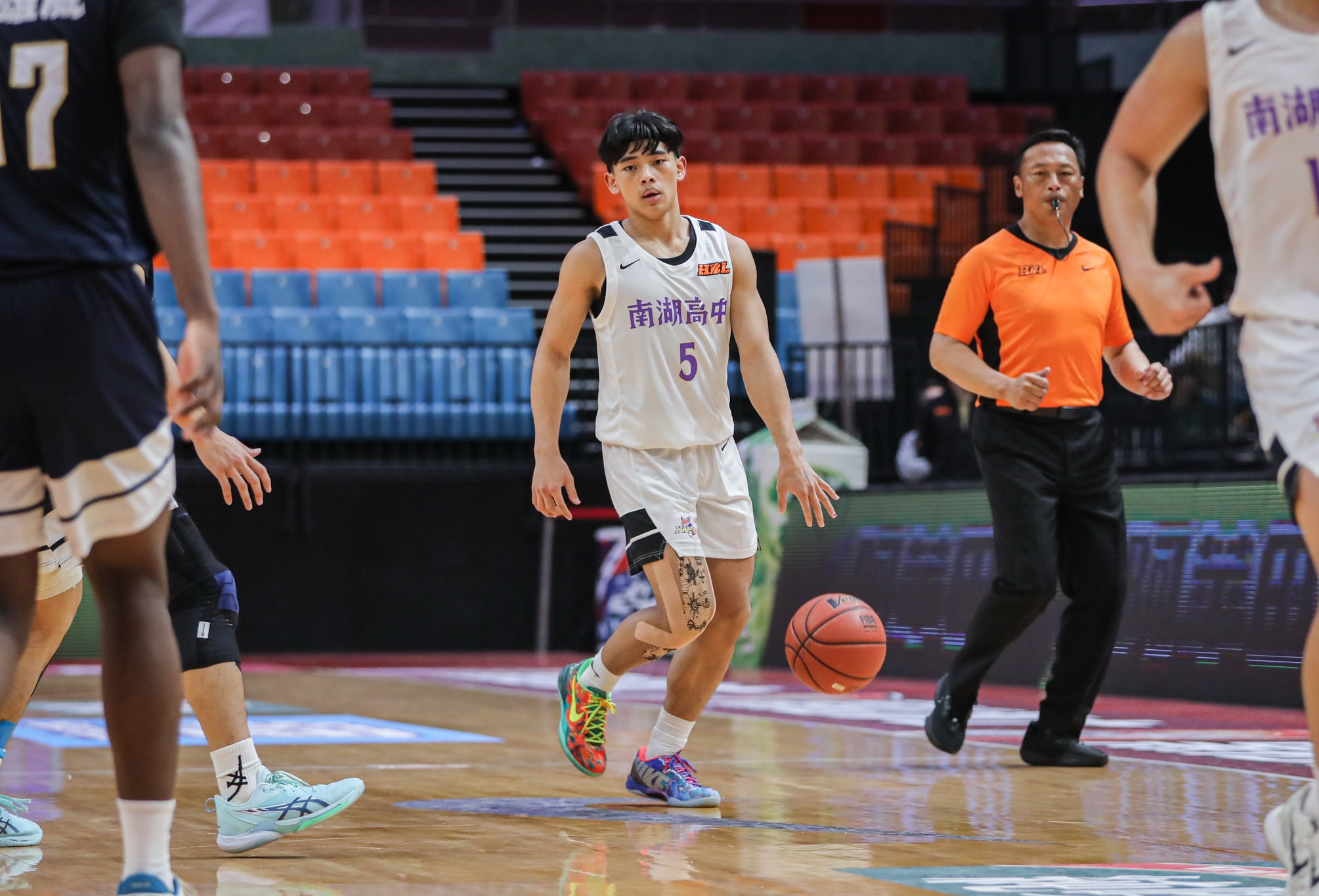 南湖幸宇勝17分13籃板連4場得分上雙首度雙十。高中體總提供