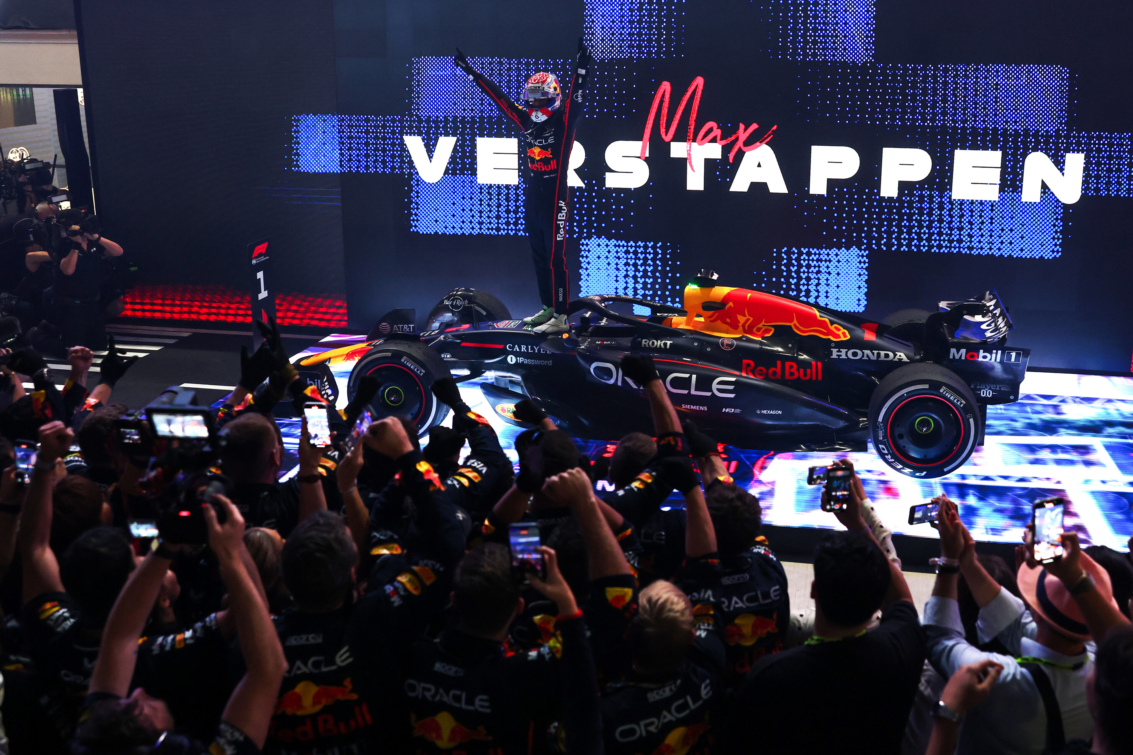 Red Bull 車隊卡達站策略致勝 Max Verstappen奪下關鍵第七座分站冠軍。Red Bull提供