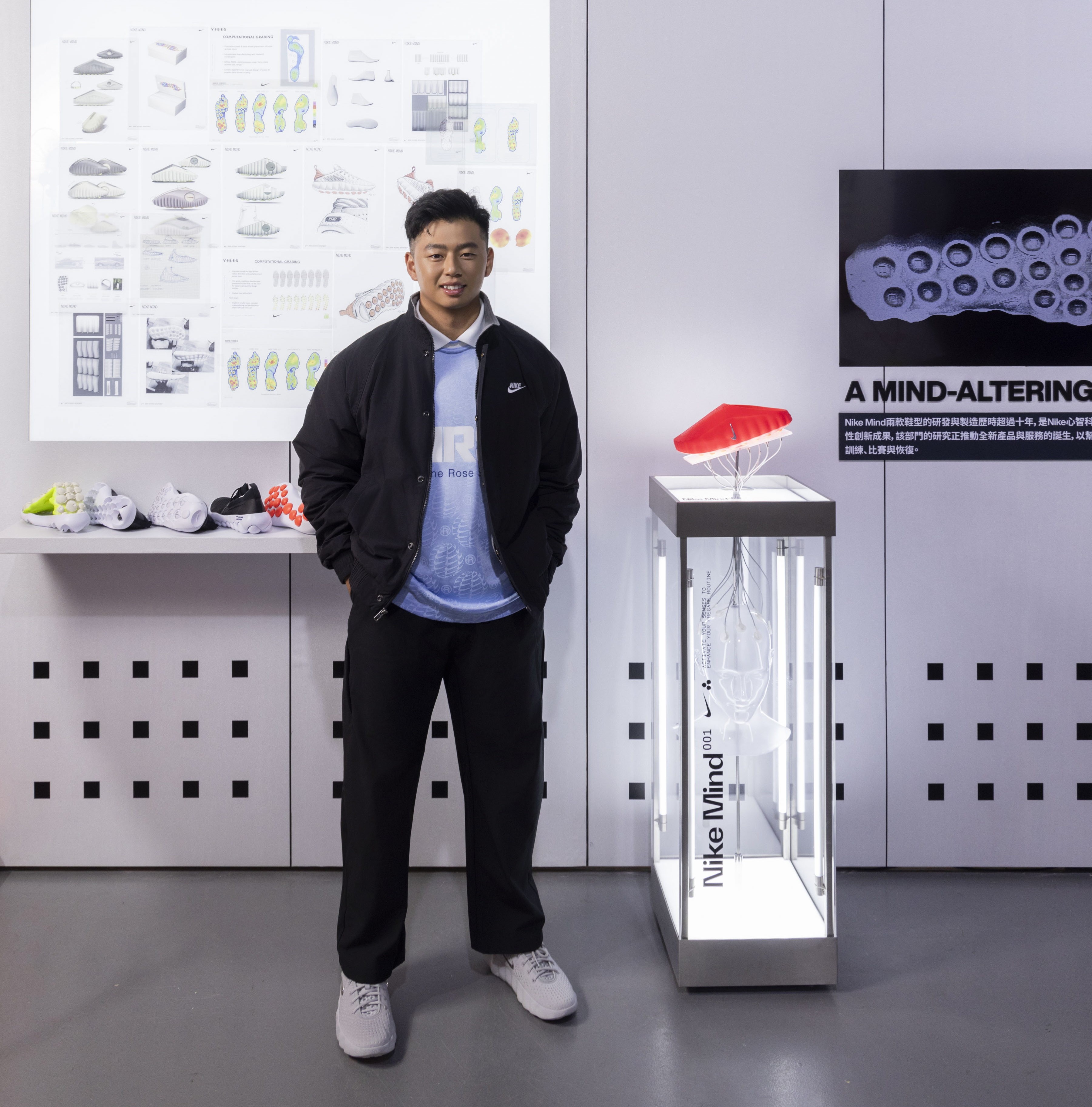 在今年成功站上世界棒球最強舞台的Nike 棒球運動員鄭宗哲。Nike提供