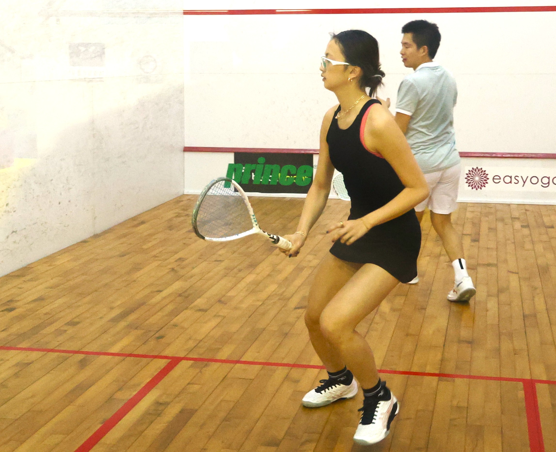 在美國水牛城唸書的16歲新秀小將徐宛雅。TSA動勢運動推廣工作室提供