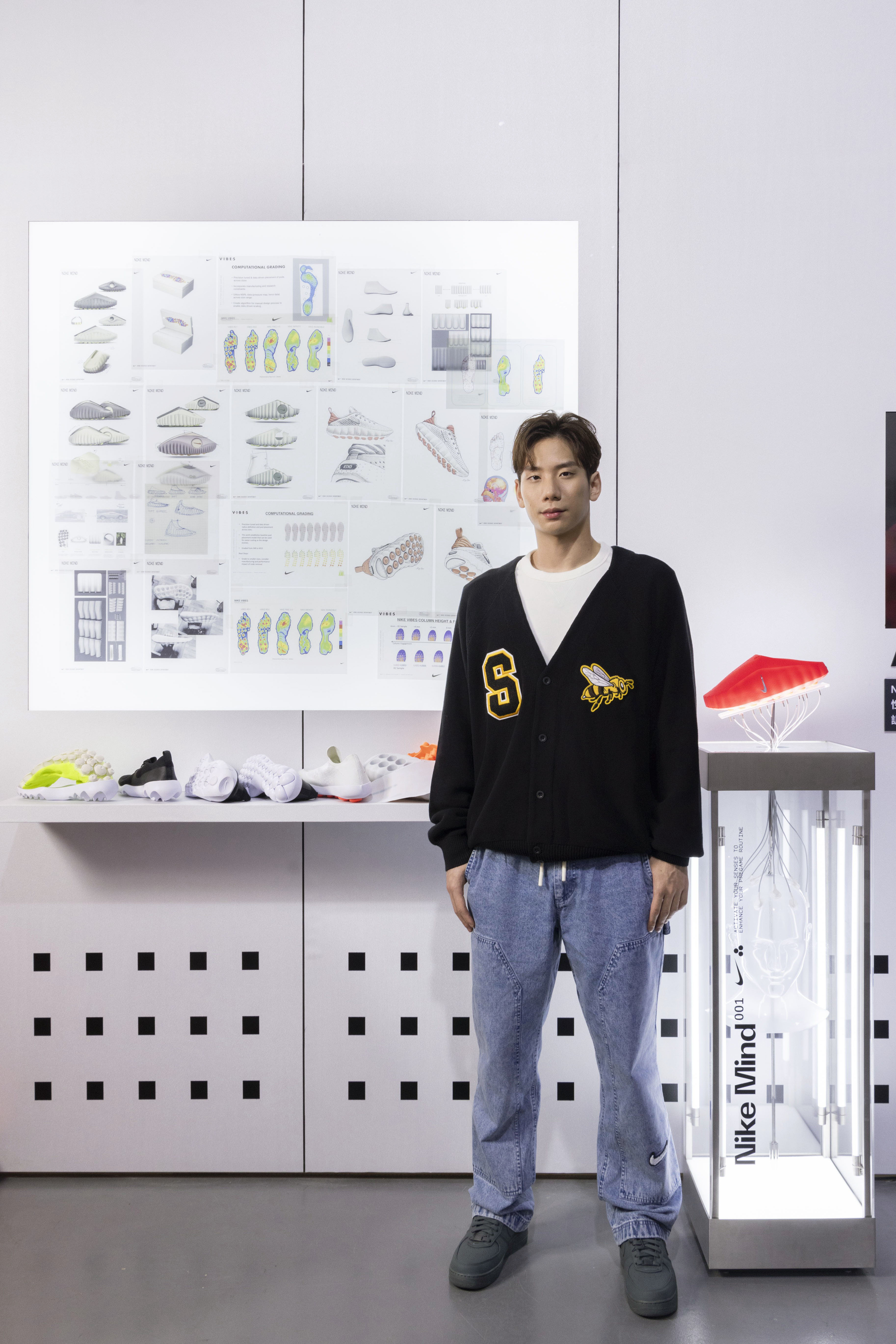 持續追求超越自己的Nike 游泳運動員王冠閎。Nike提供