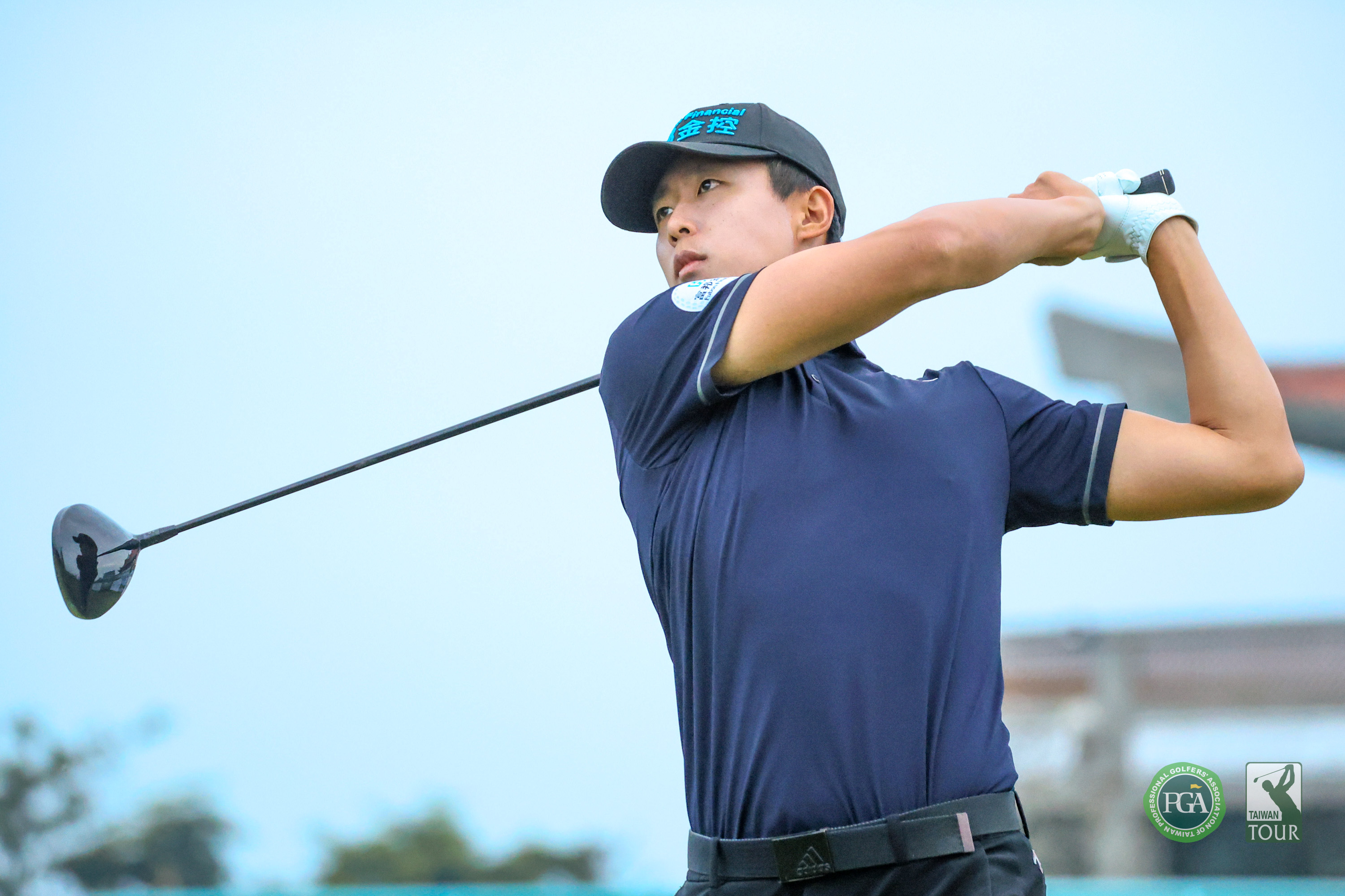 林銓泰以三回合202桿-14拿下職業生涯首冠。Tpga／林聖凱攝影