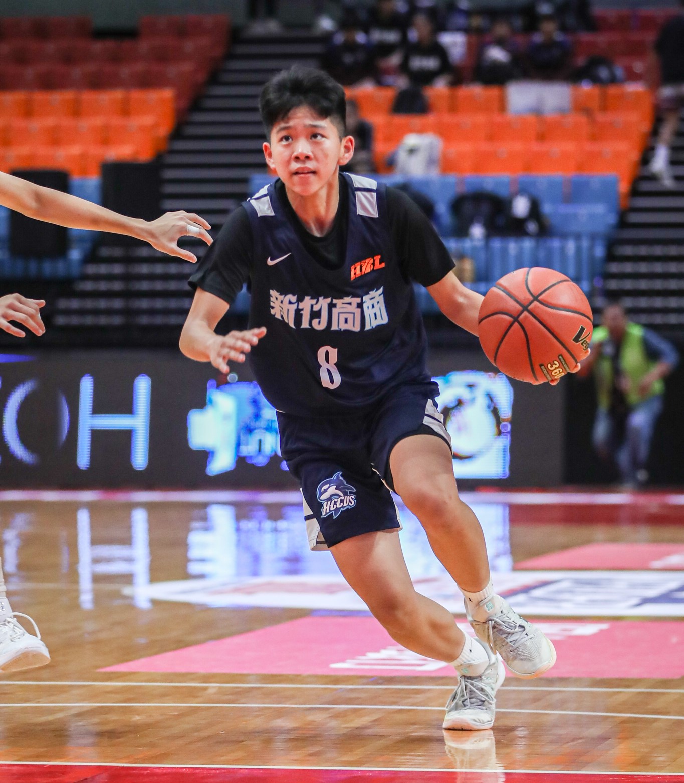 竹商林渝恩22分6籃板3助攻生涯新高。高中體總提供