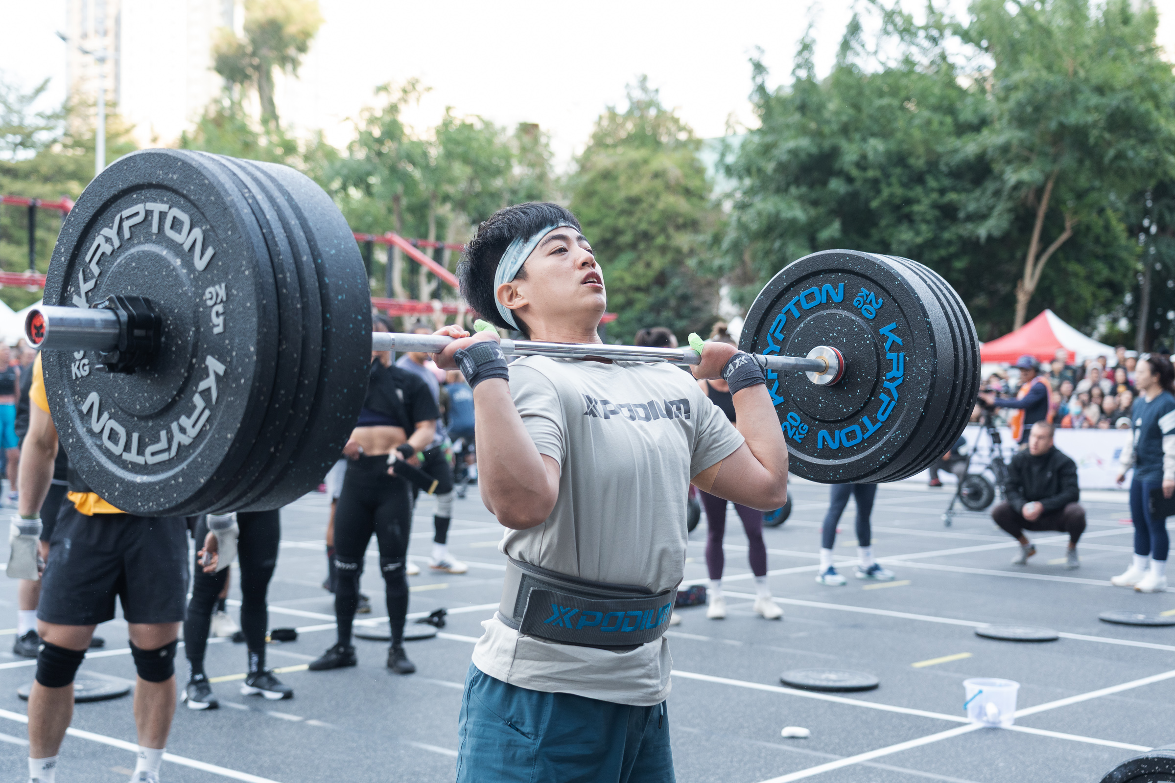 臺灣Crossfit女子組第一名洪寀睿。大會提供