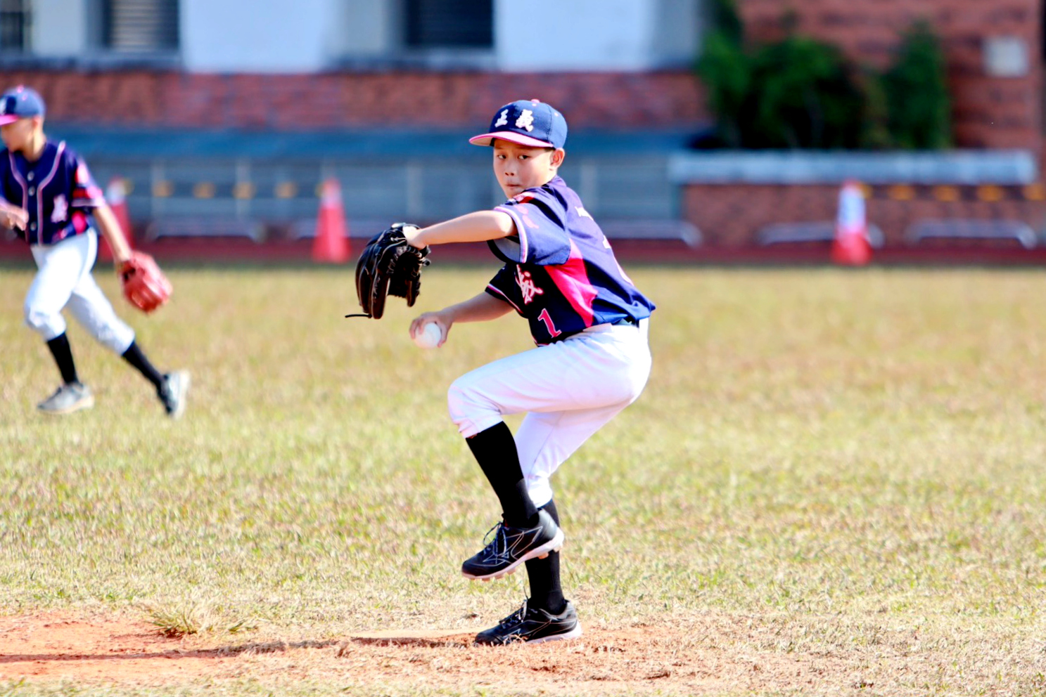 陳柏均先發6局無失分。學生棒聯提供