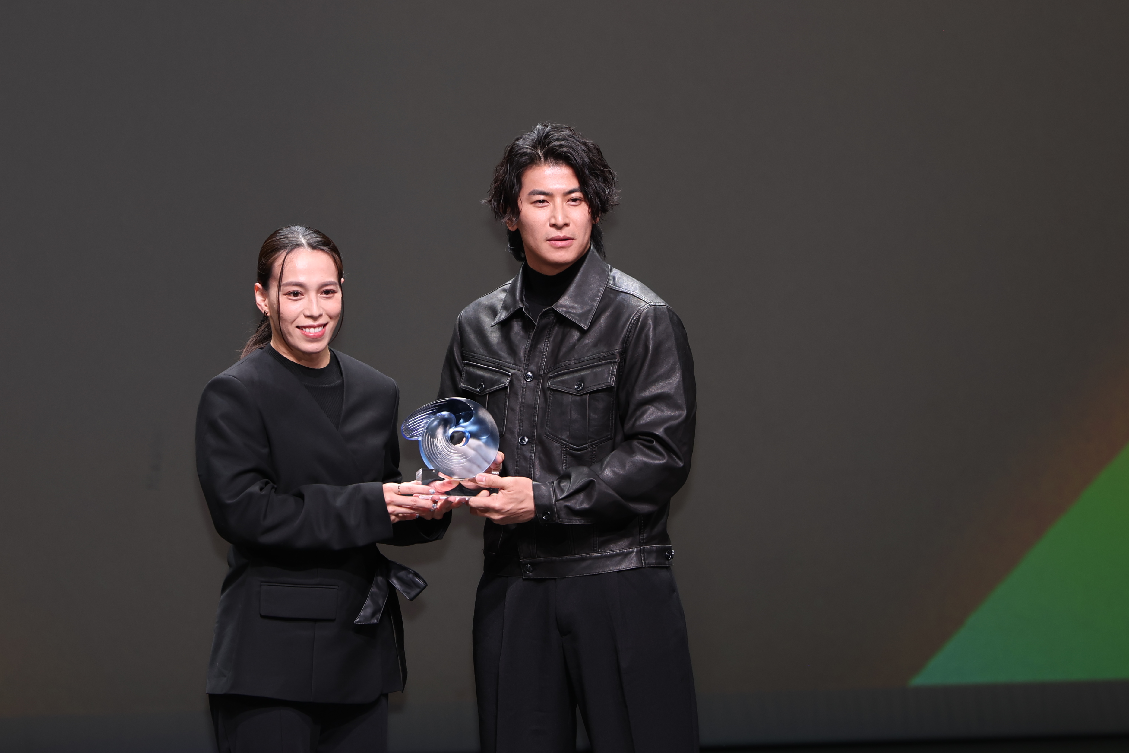 台灣隊長陳傑憲獲最佳男子運動員獎。李天助攝