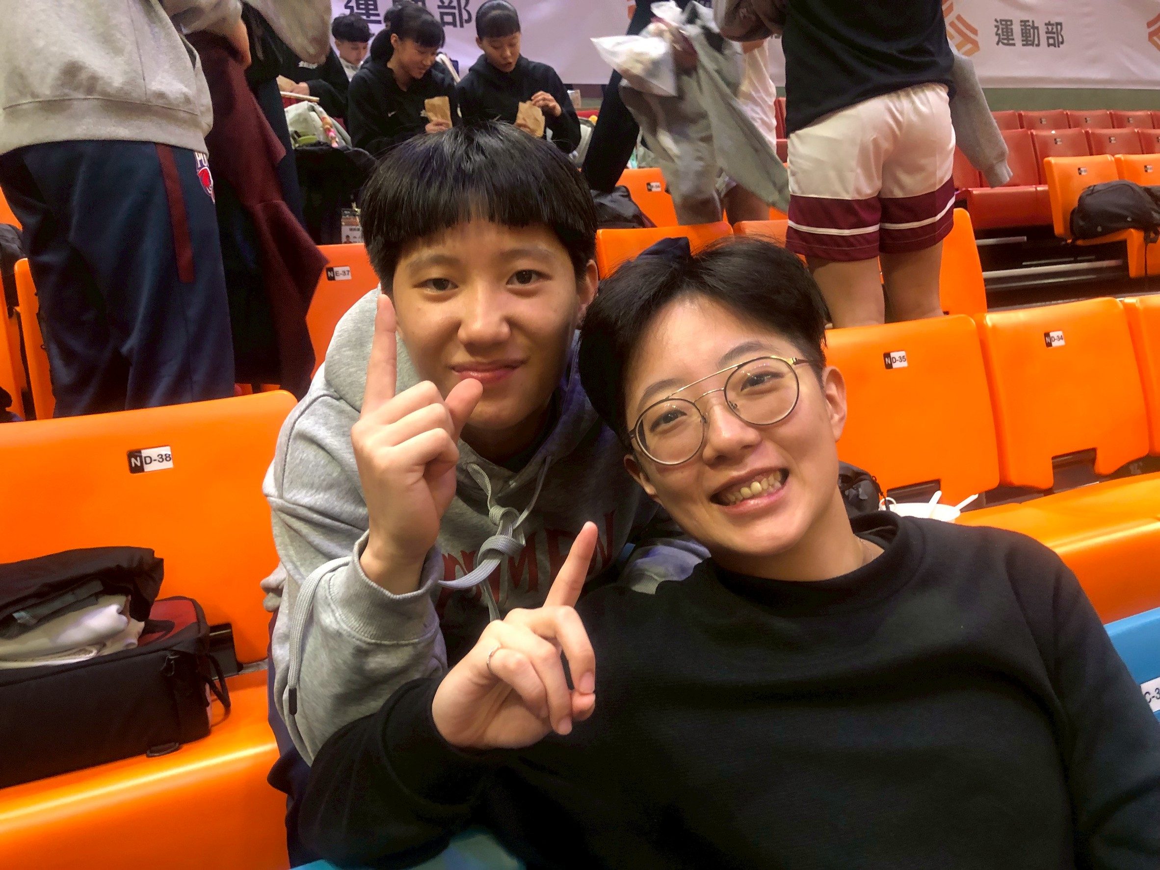 13投中8飆35分的普門陳詩晴欠教練李宜瑄1個三分球。高中體總提供