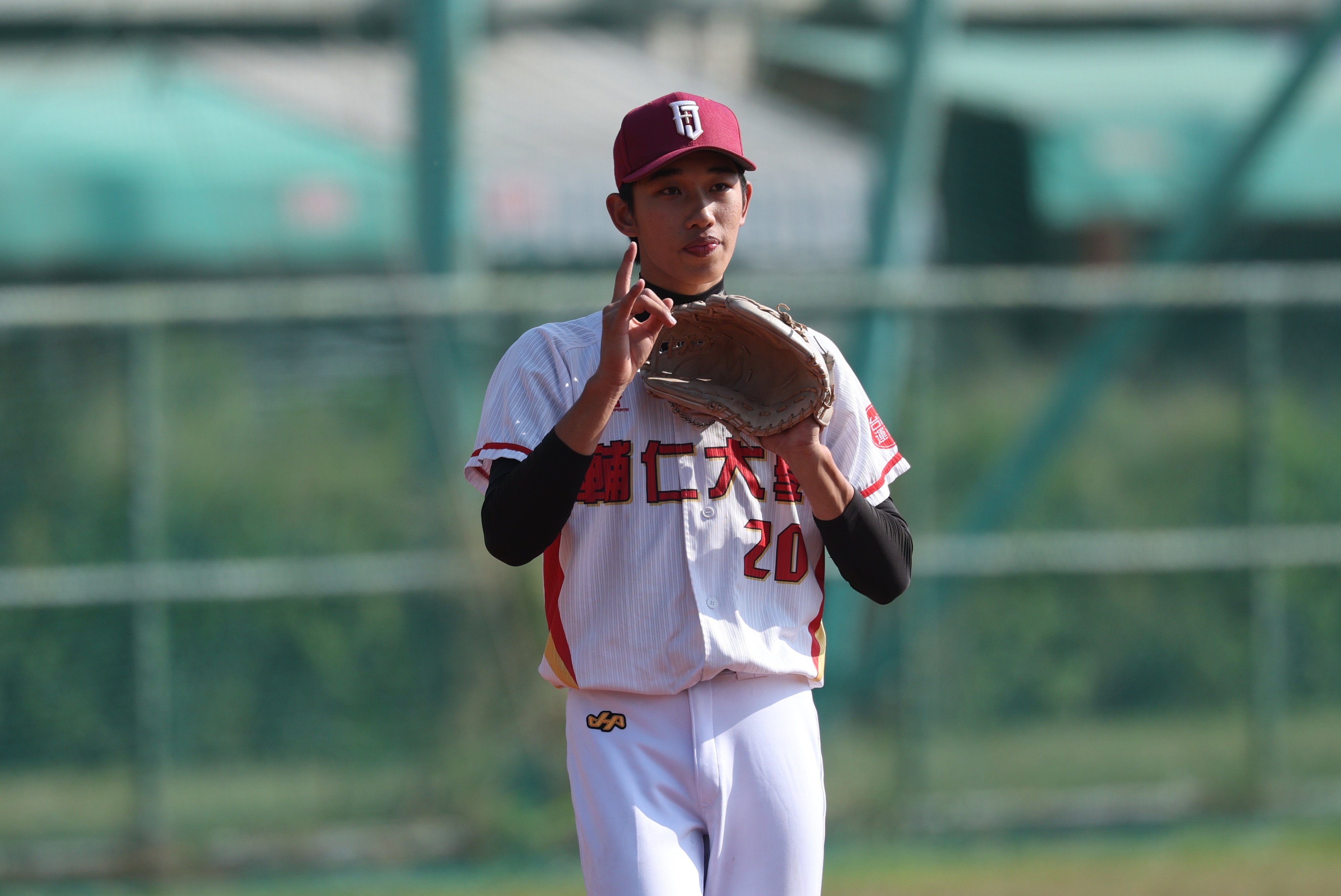 趙仁翊7.1局無失分奪勝投。大專體總提供