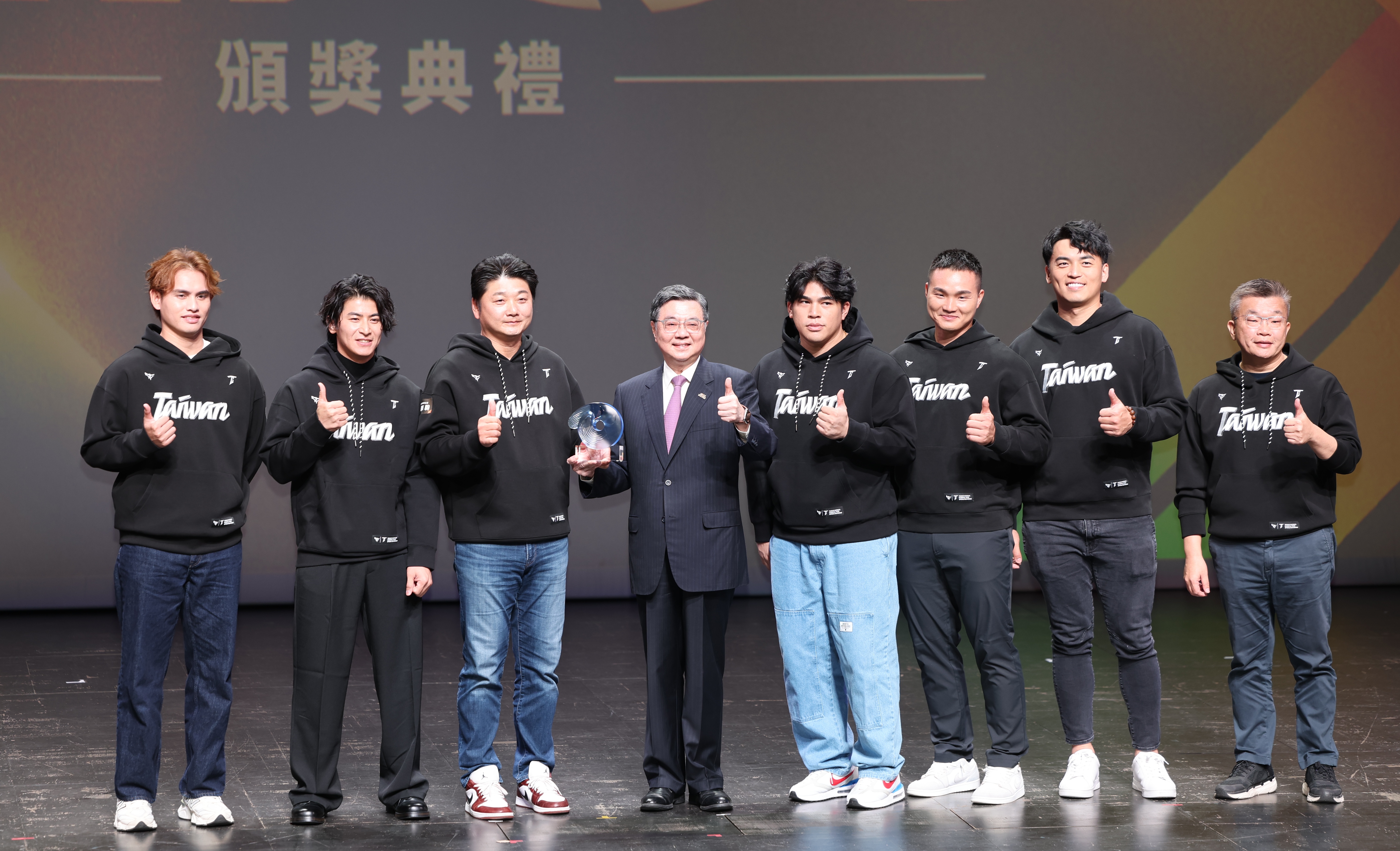 中華棒球隊最佳特別獎。李天助聶