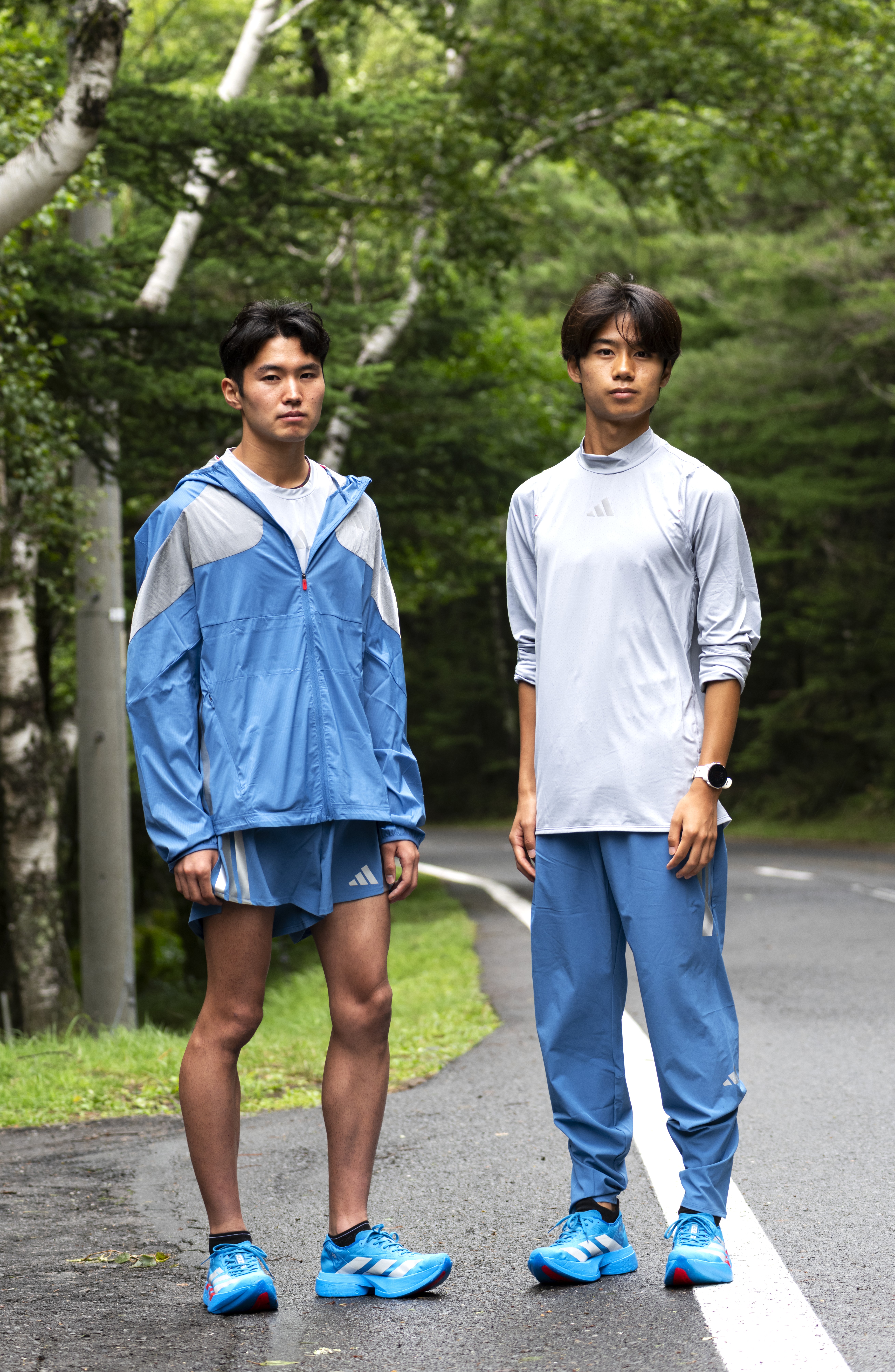 adidas Adizero Ekiden箱根驛傳系列服飾，涵蓋運動外套機能上衣與輕量短褲等多款單品每件都融入專屬巧思。官方提供