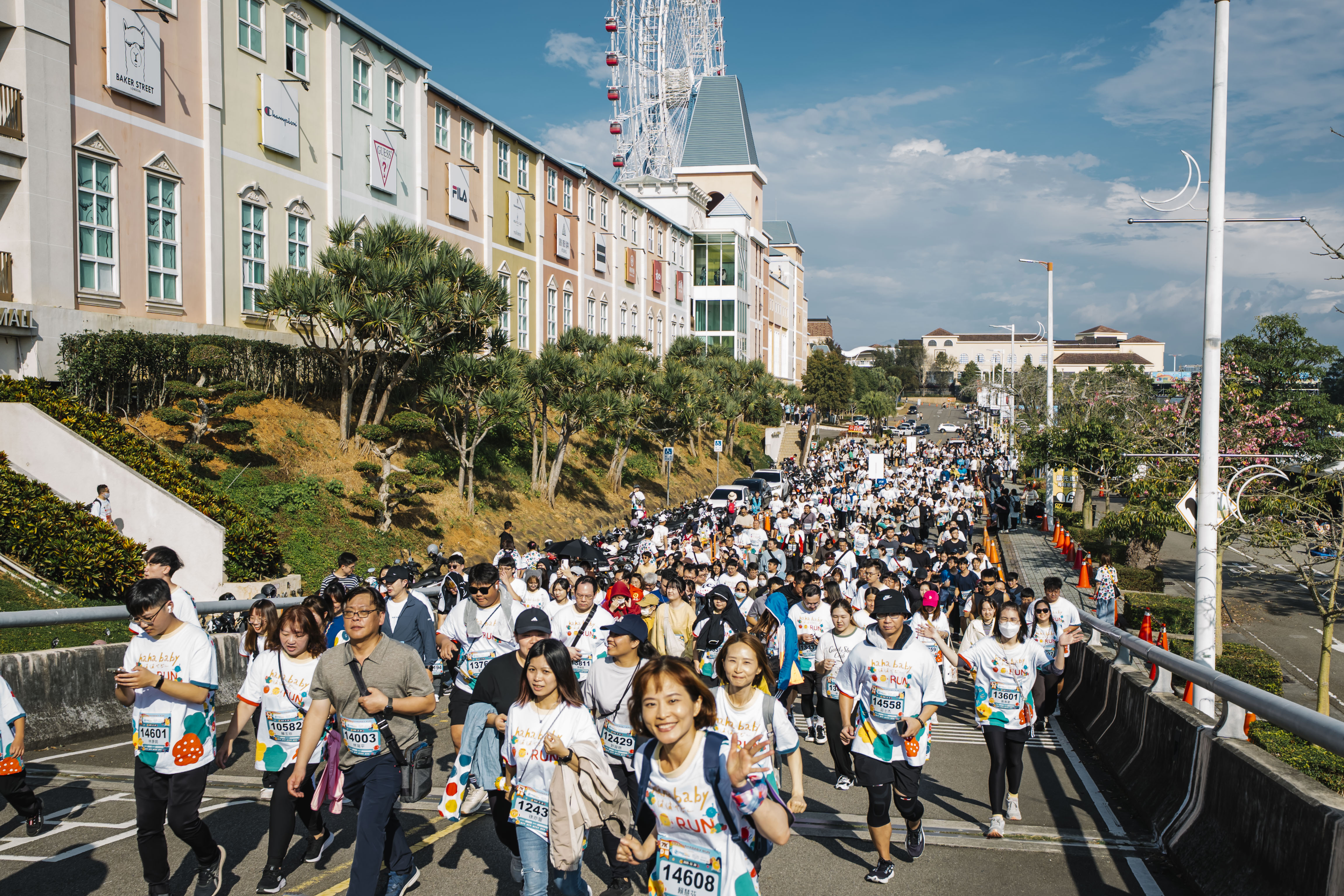 2025 hahababy 路跑震撼麗寶。大會提供