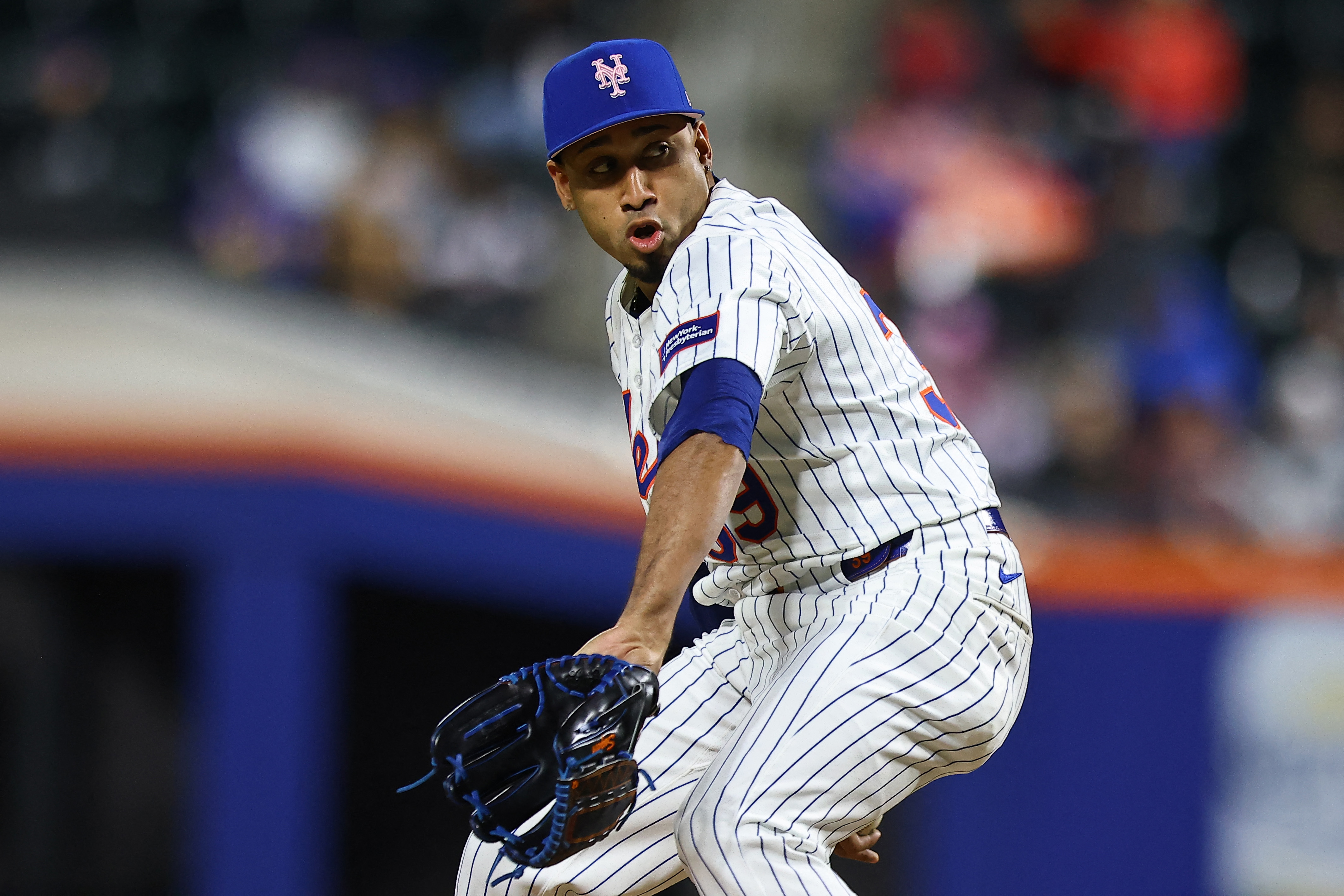 狄亞茲（Edwin Diaz）於2023年季前和紐約大都會簽下一張5年長約。法新社