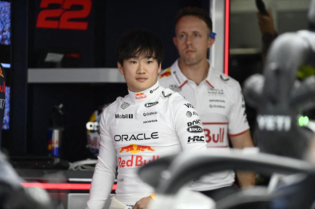 日本F1車手角田裕毅（Yuki Tsunoda）確認將失去紅牛車隊2026年賽季的正式出賽席位。法新社