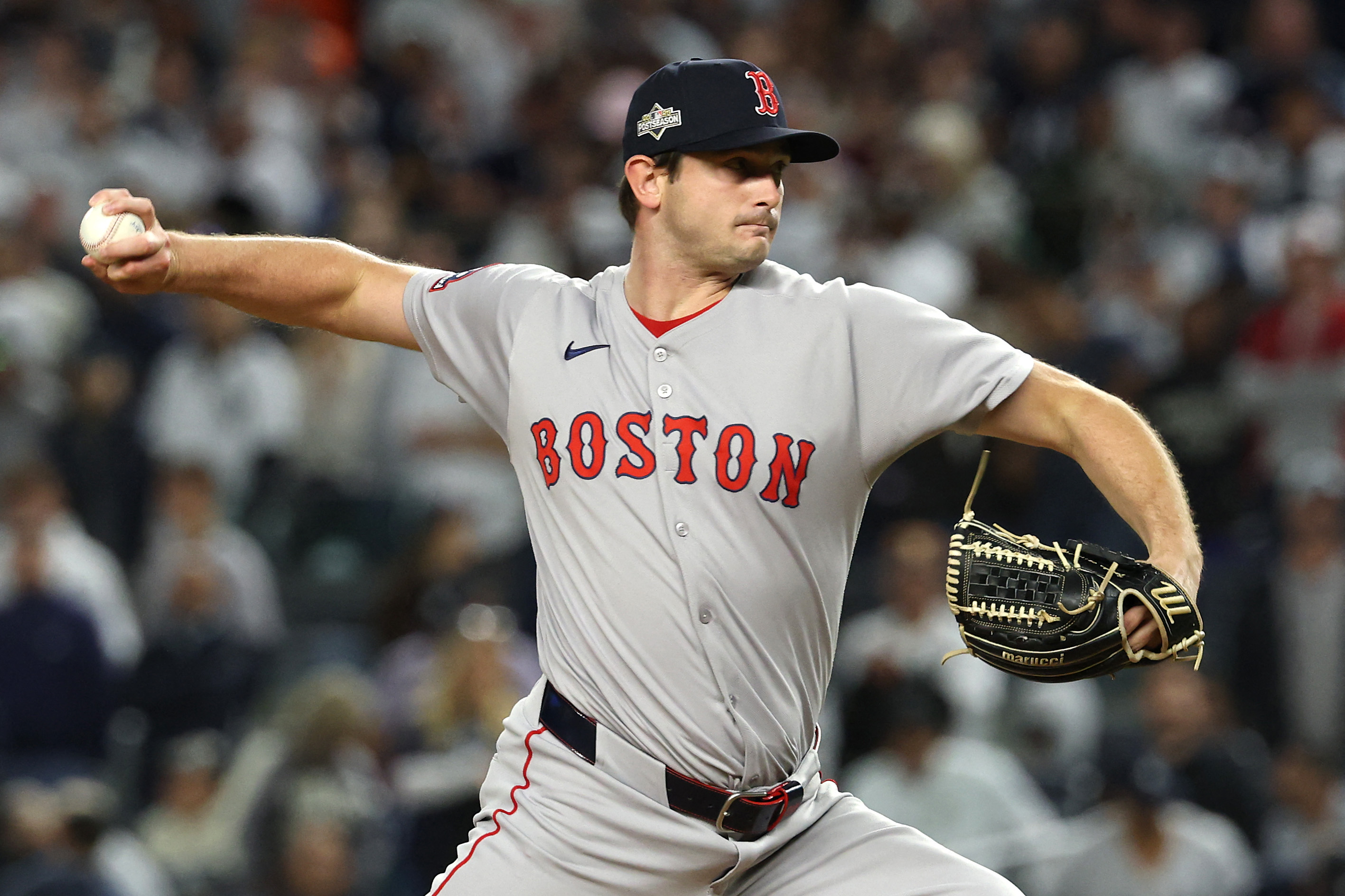 惠勒克（Garrett Whitlock）是波士頓紅襪陣中，目前唯一一位確定會打經典賽的球員。法新社