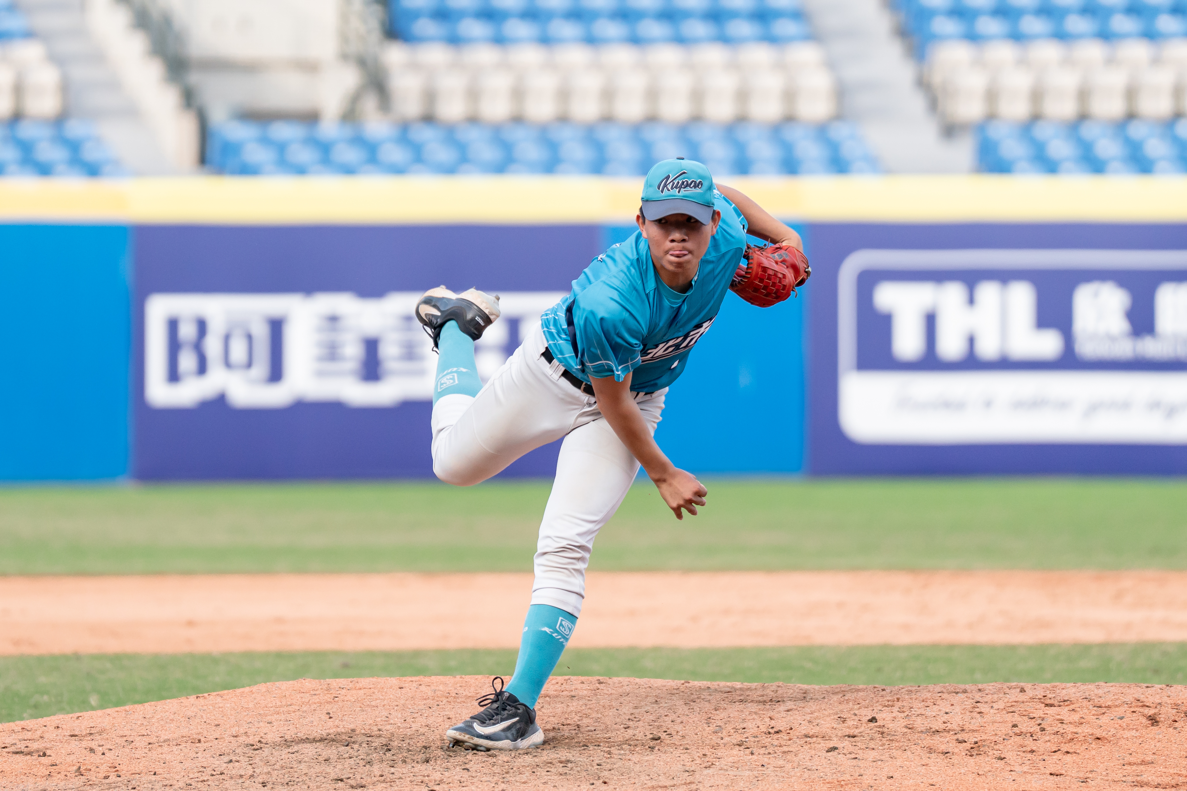 楊曜丞飆152公里火球刷新個人紀錄。大會提供