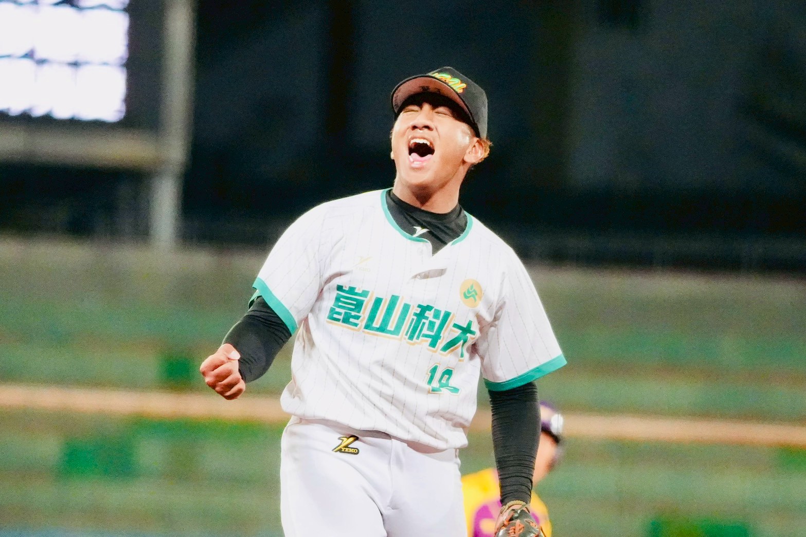 宋祈恩後援2局關門守住1分差。大專體總提供