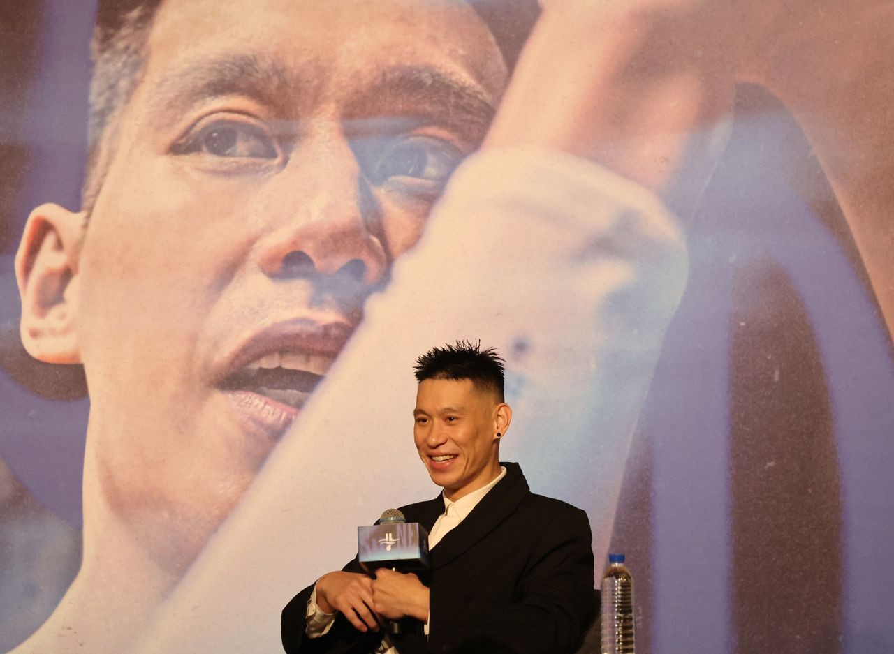 林書豪給年輕球員建議：「不要讓自己太舒服，要一直挑戰自己。」李天助攝