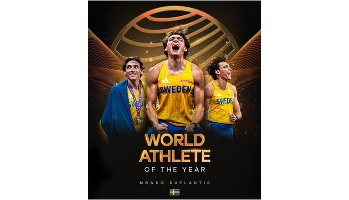 瑞典撐竿跳高巨星杜普蘭蒂斯(Armand